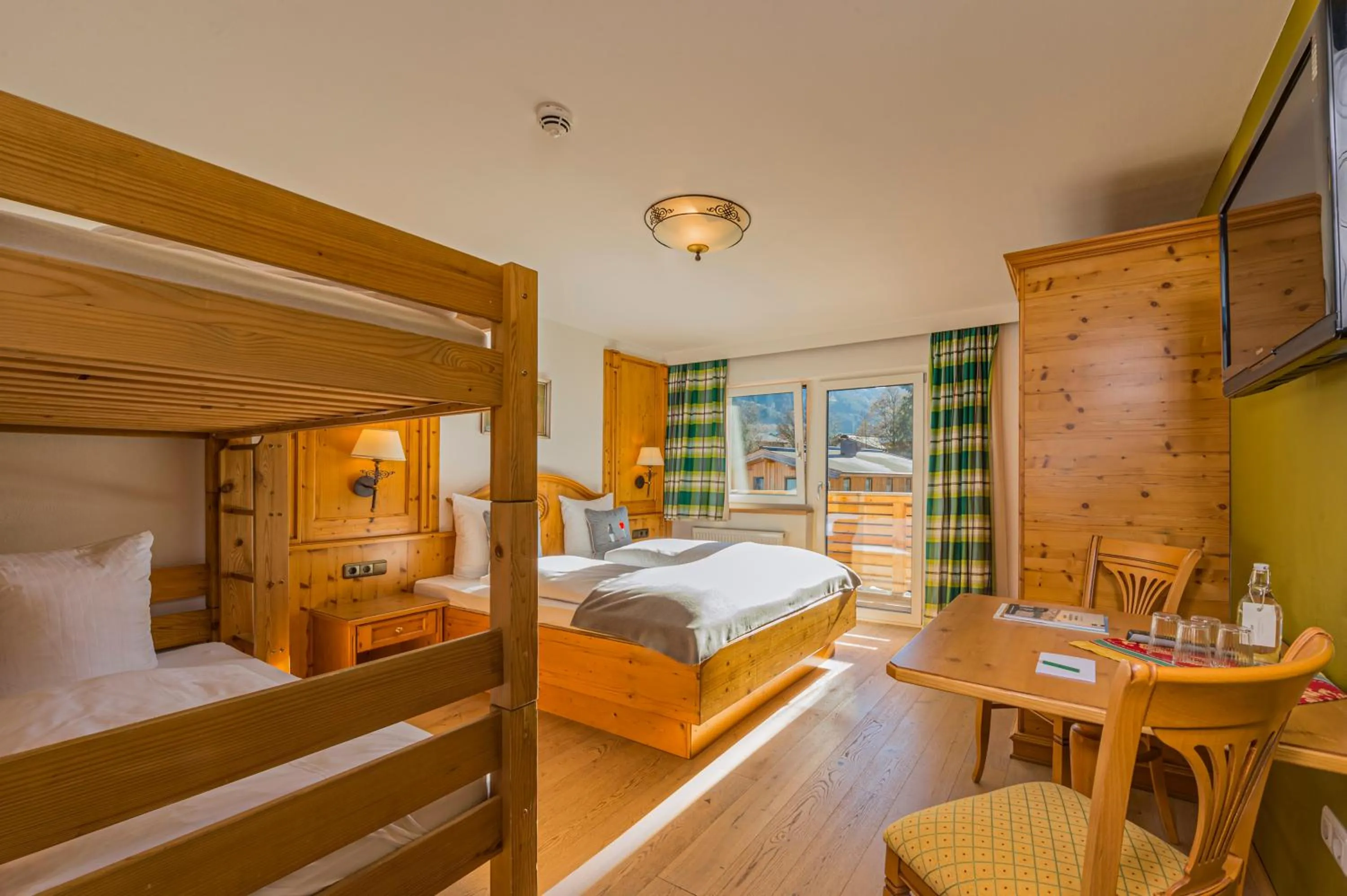 Photo of the whole room, Bed in Lifesport Hotel Hechenmoos