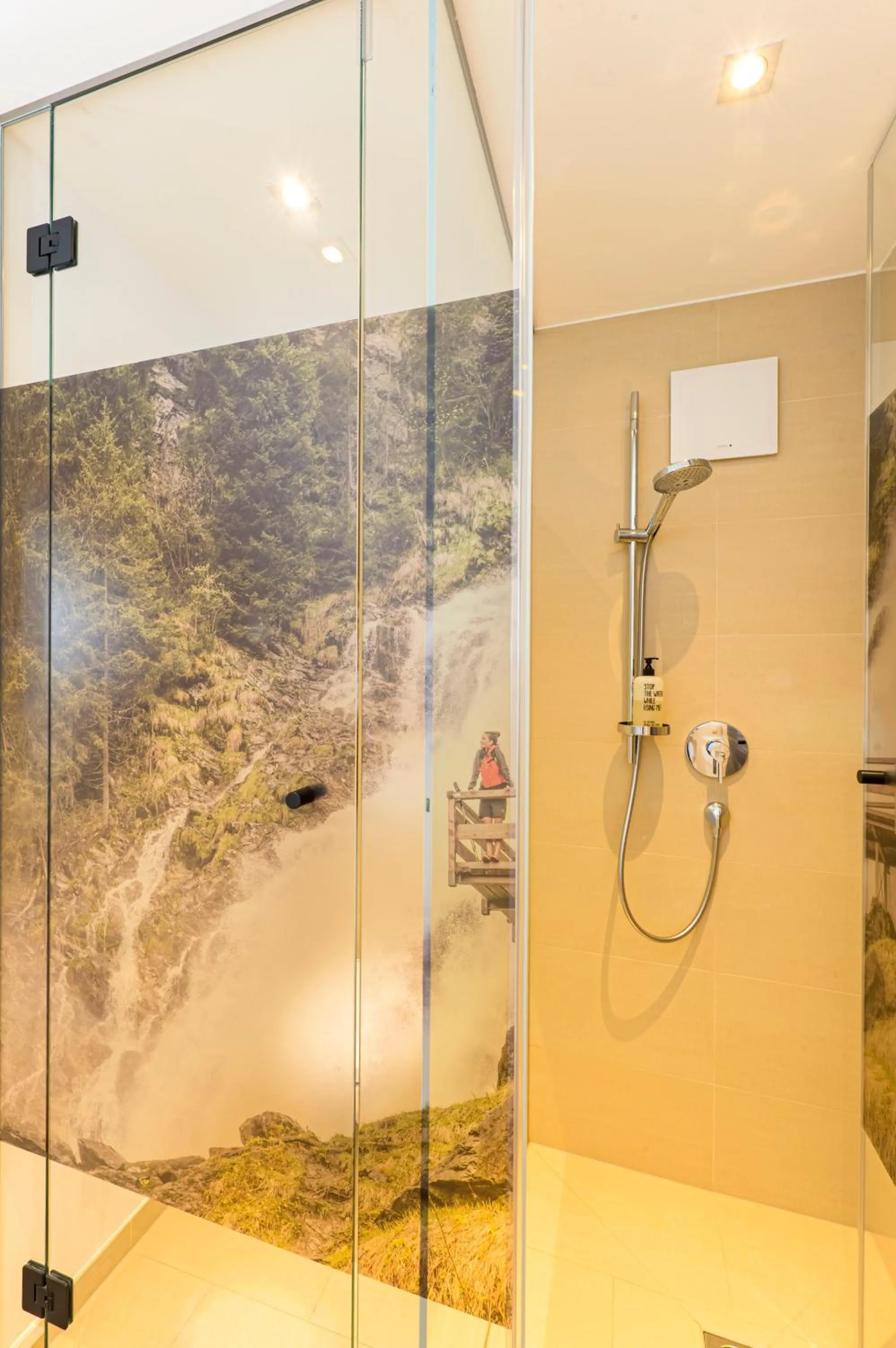 Bathroom in Lifesport Hotel Hechenmoos