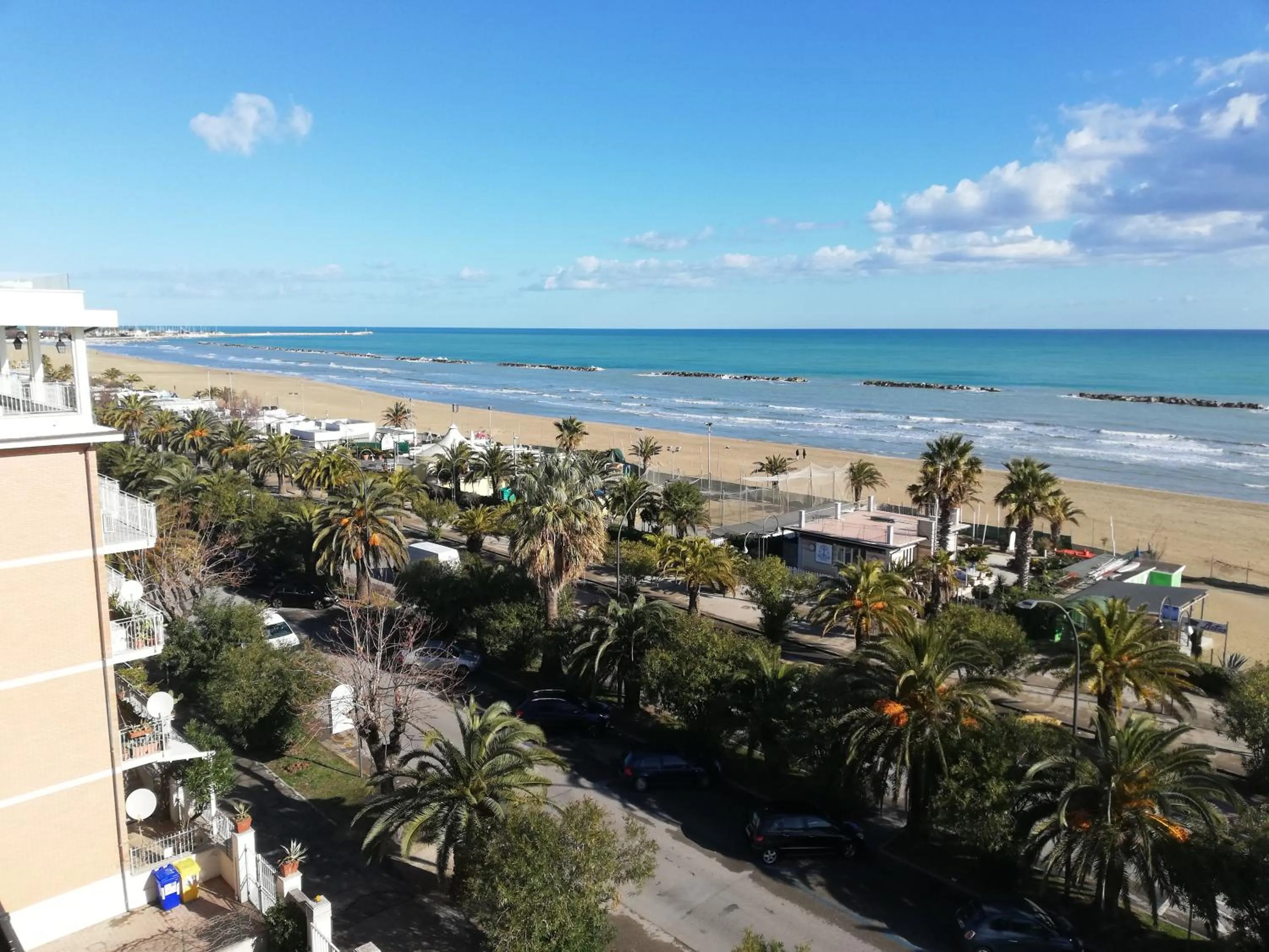 Sea view in B&B Attico Mare