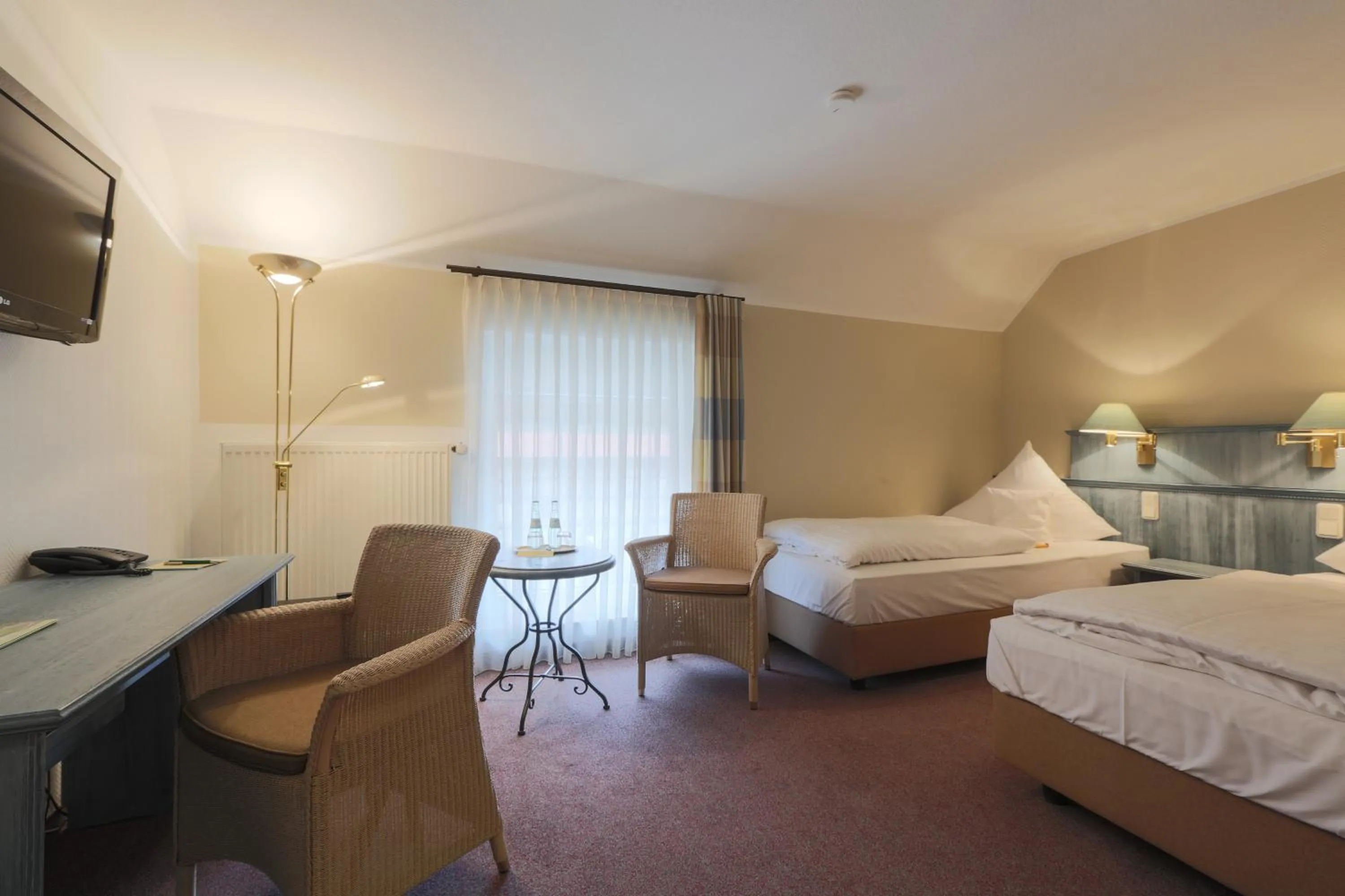 Bed in Hotel Gödecke