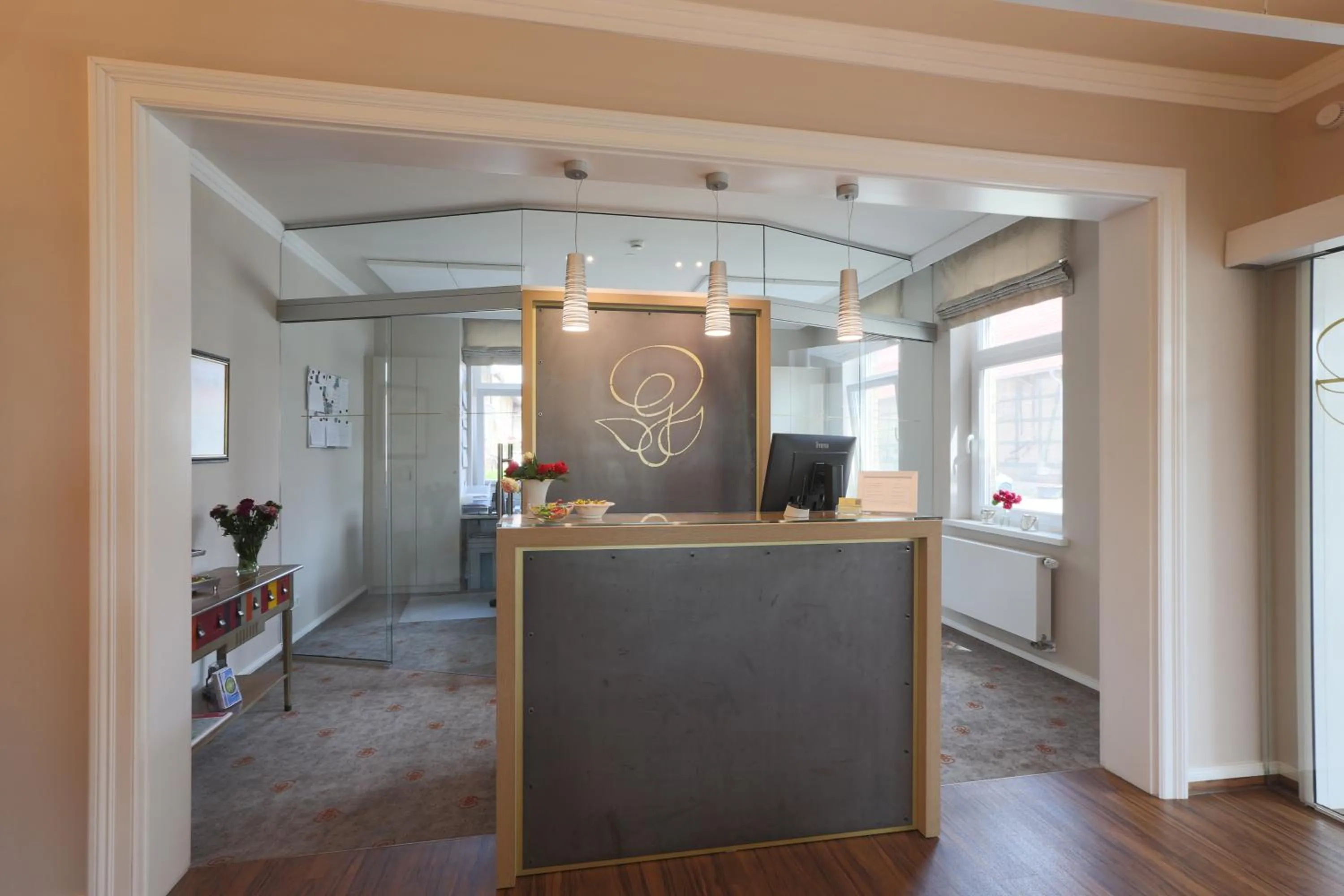 Lobby or reception in Hotel Gödecke