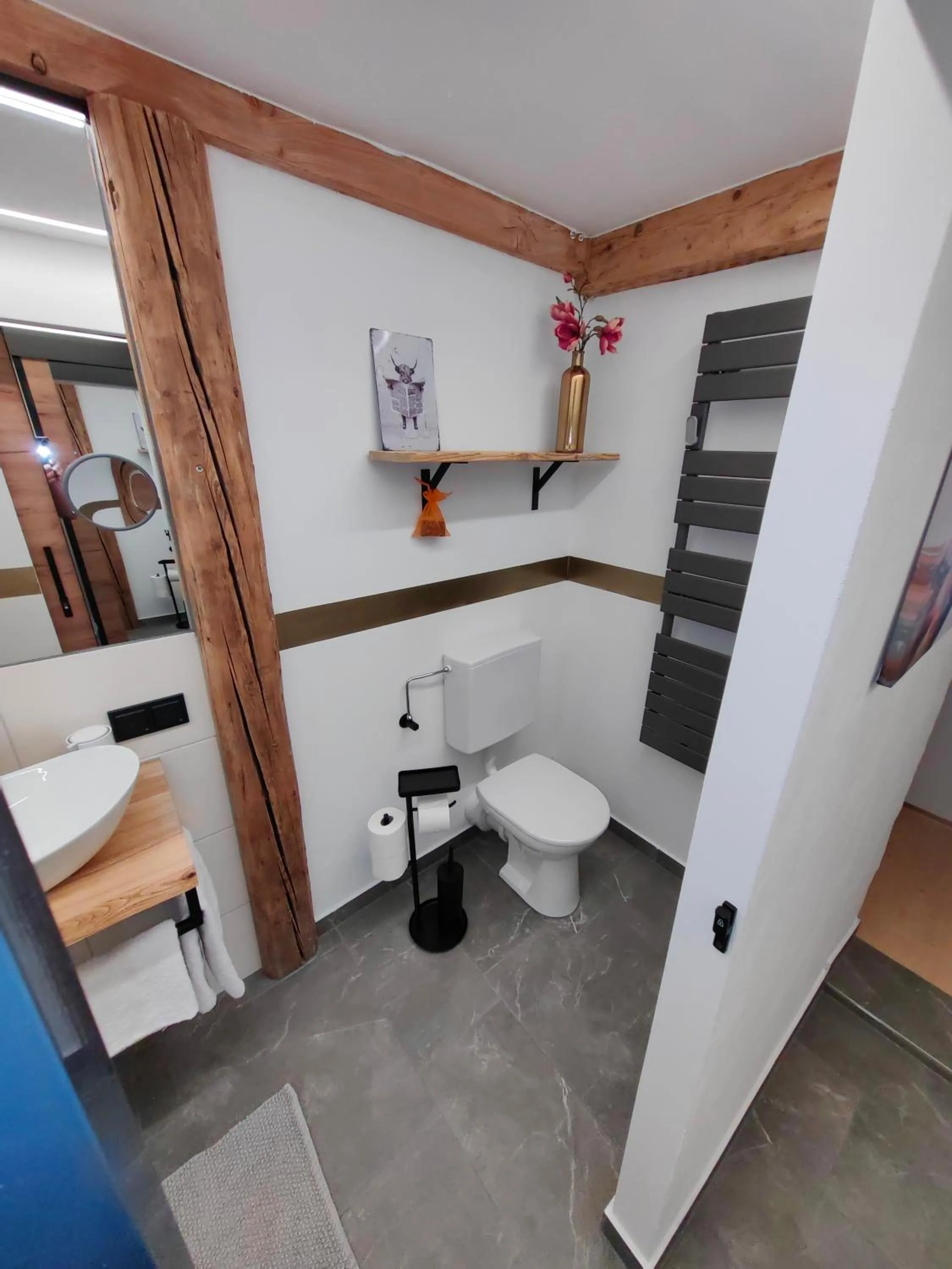 Toilet in Haus Groder