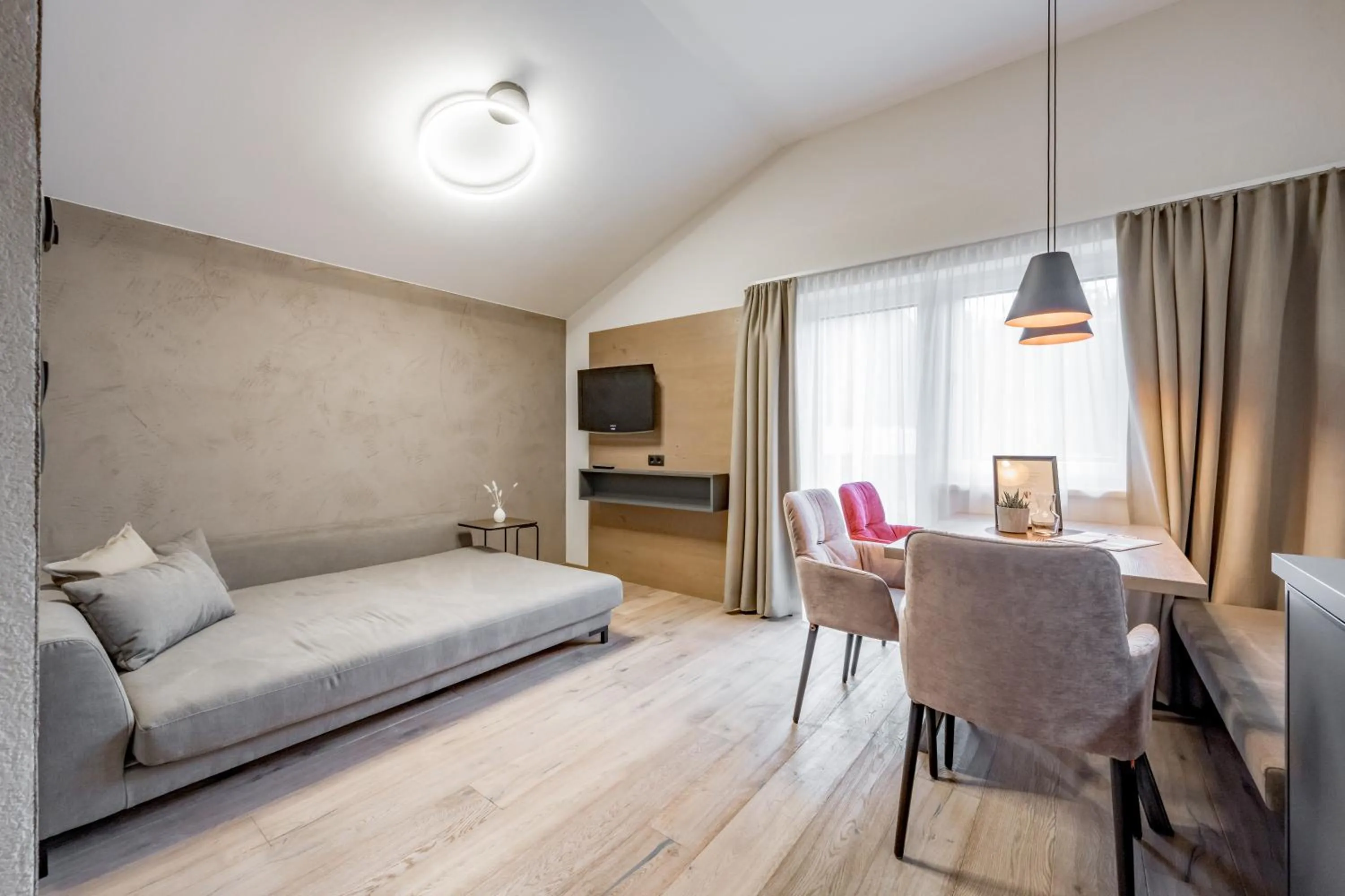 TV and multimedia, Bed in Appartements Perberschlager