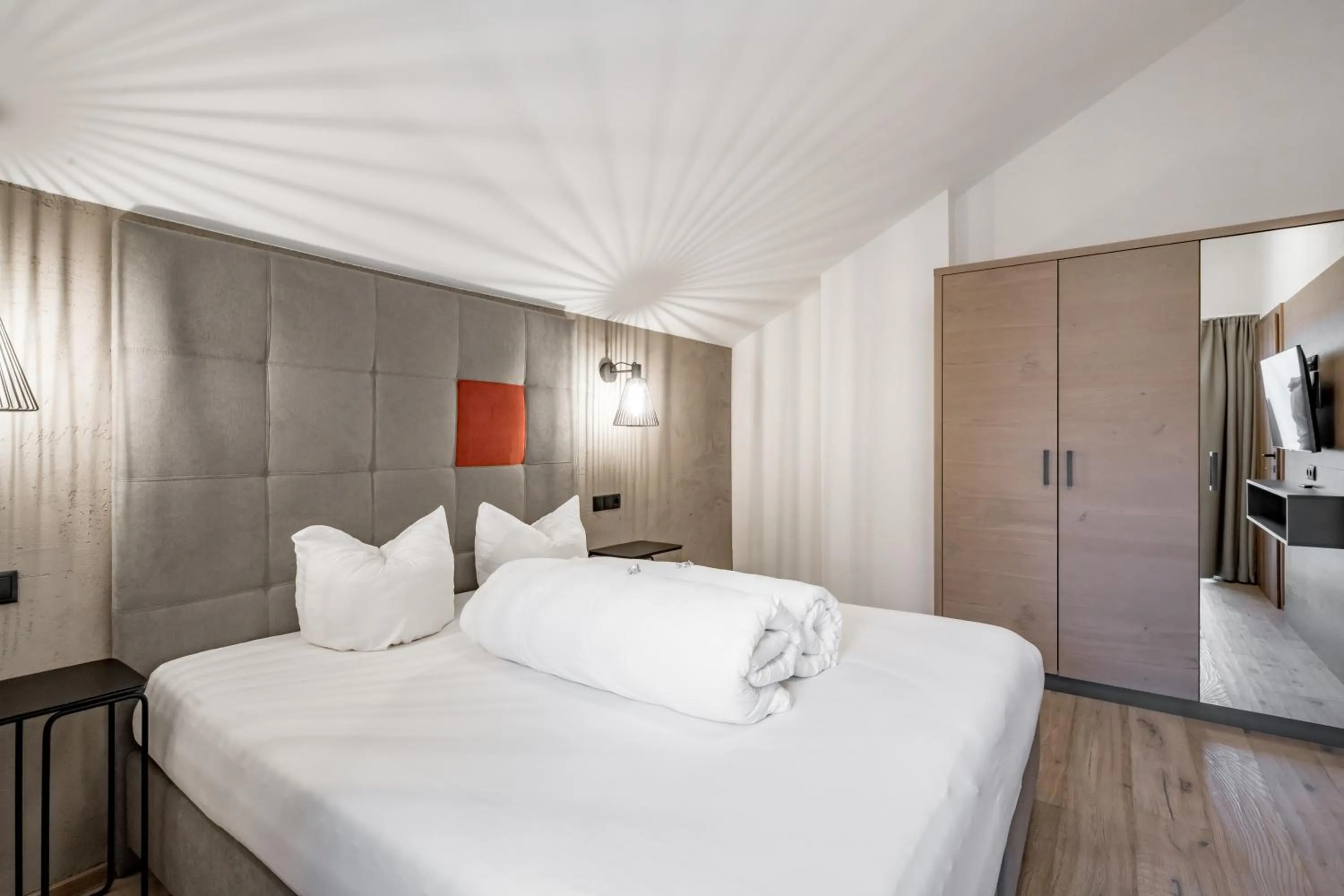 TV and multimedia, Bed in Appartements Perberschlager