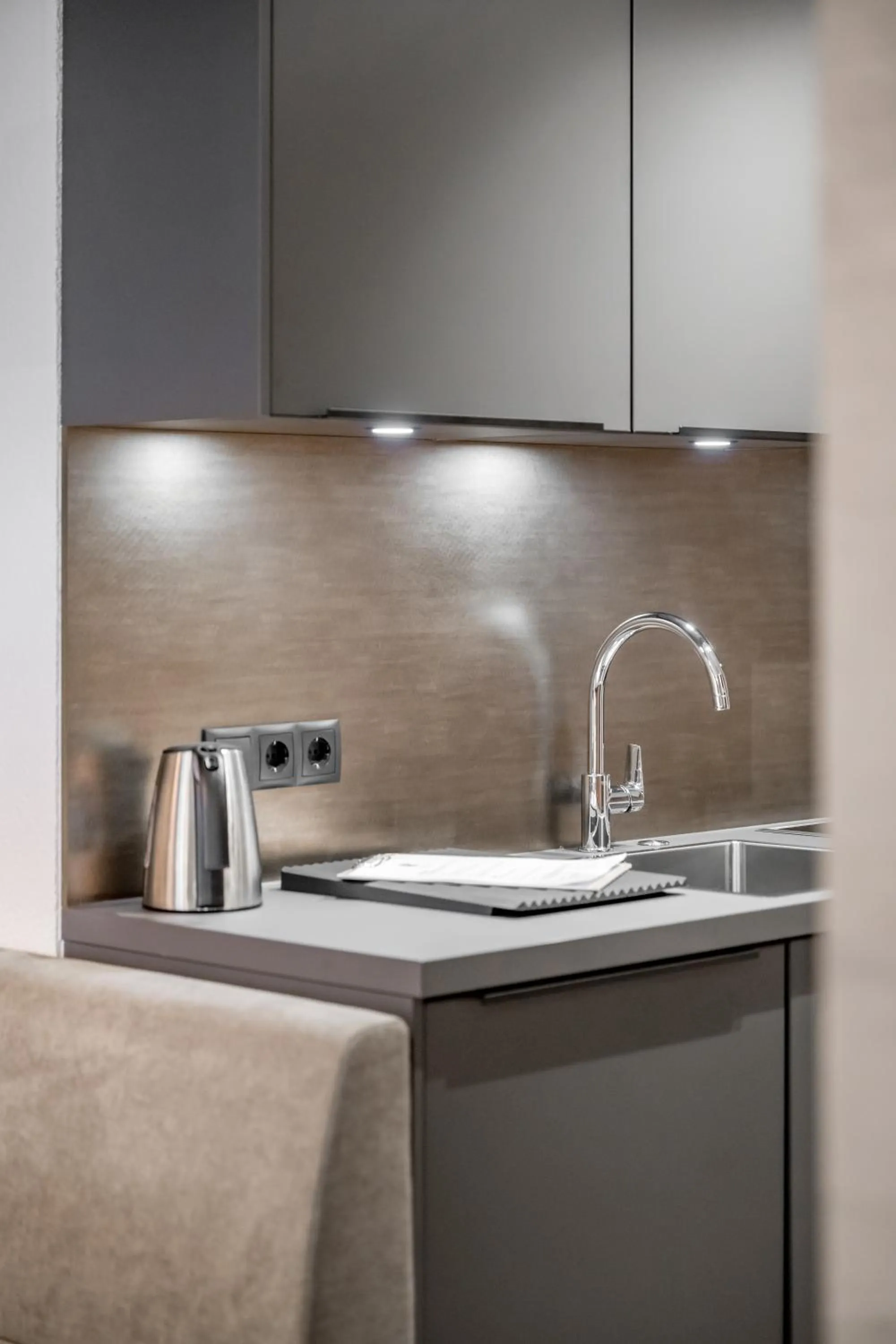 Kitchen or kitchenette in Appartements Perberschlager