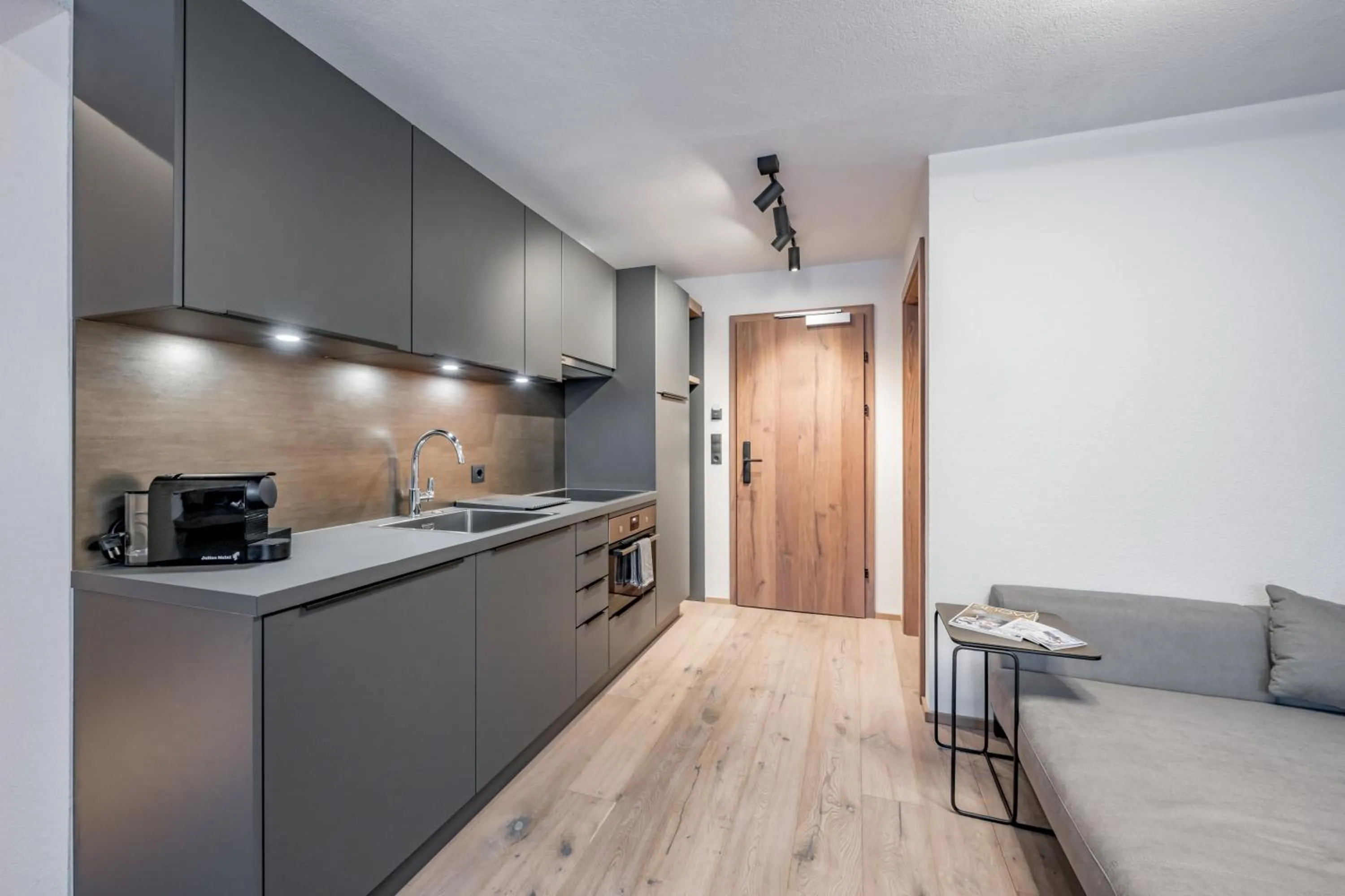 kitchen in Appartements Perberschlager