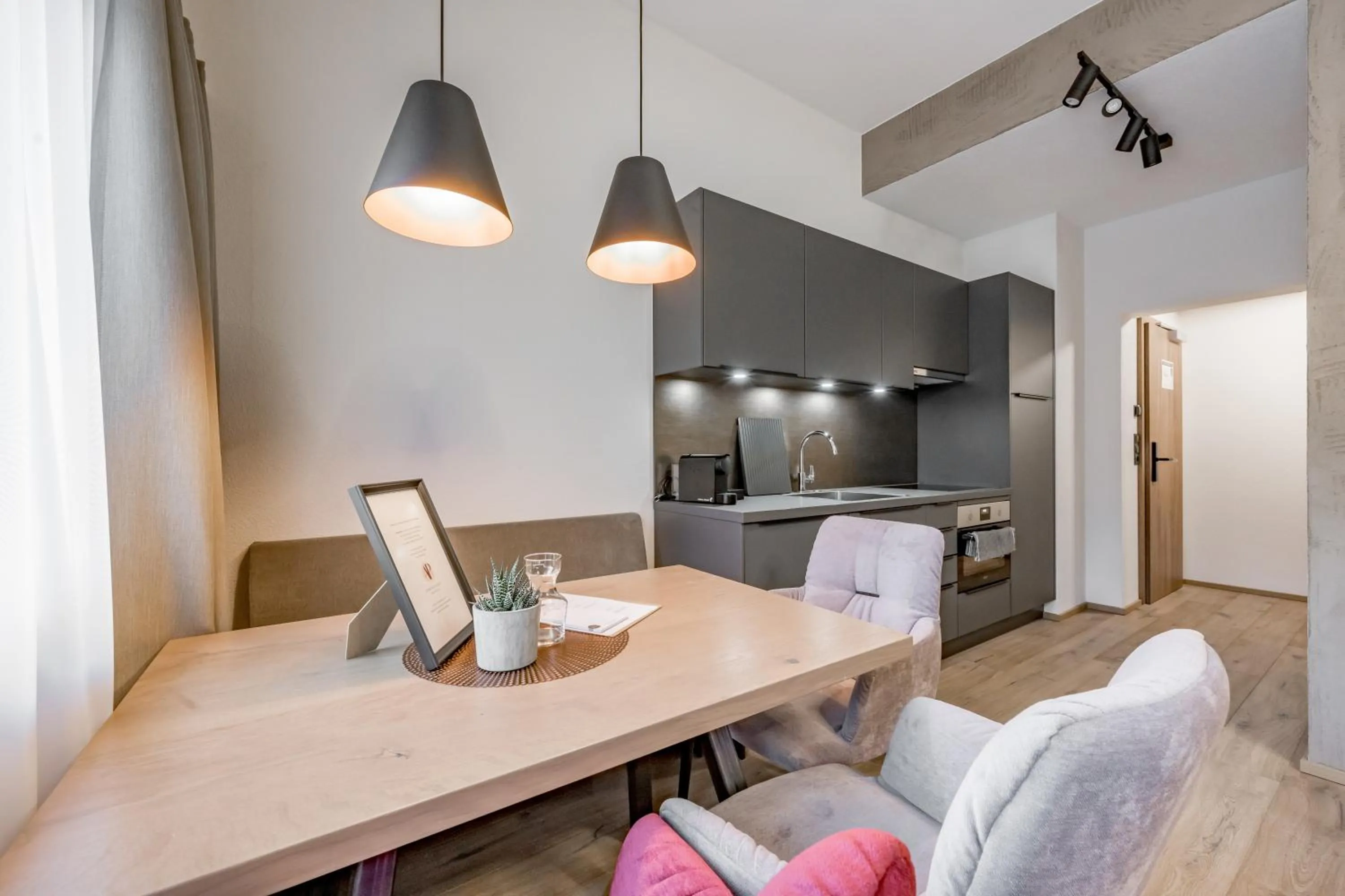 kitchen in Appartements Perberschlager