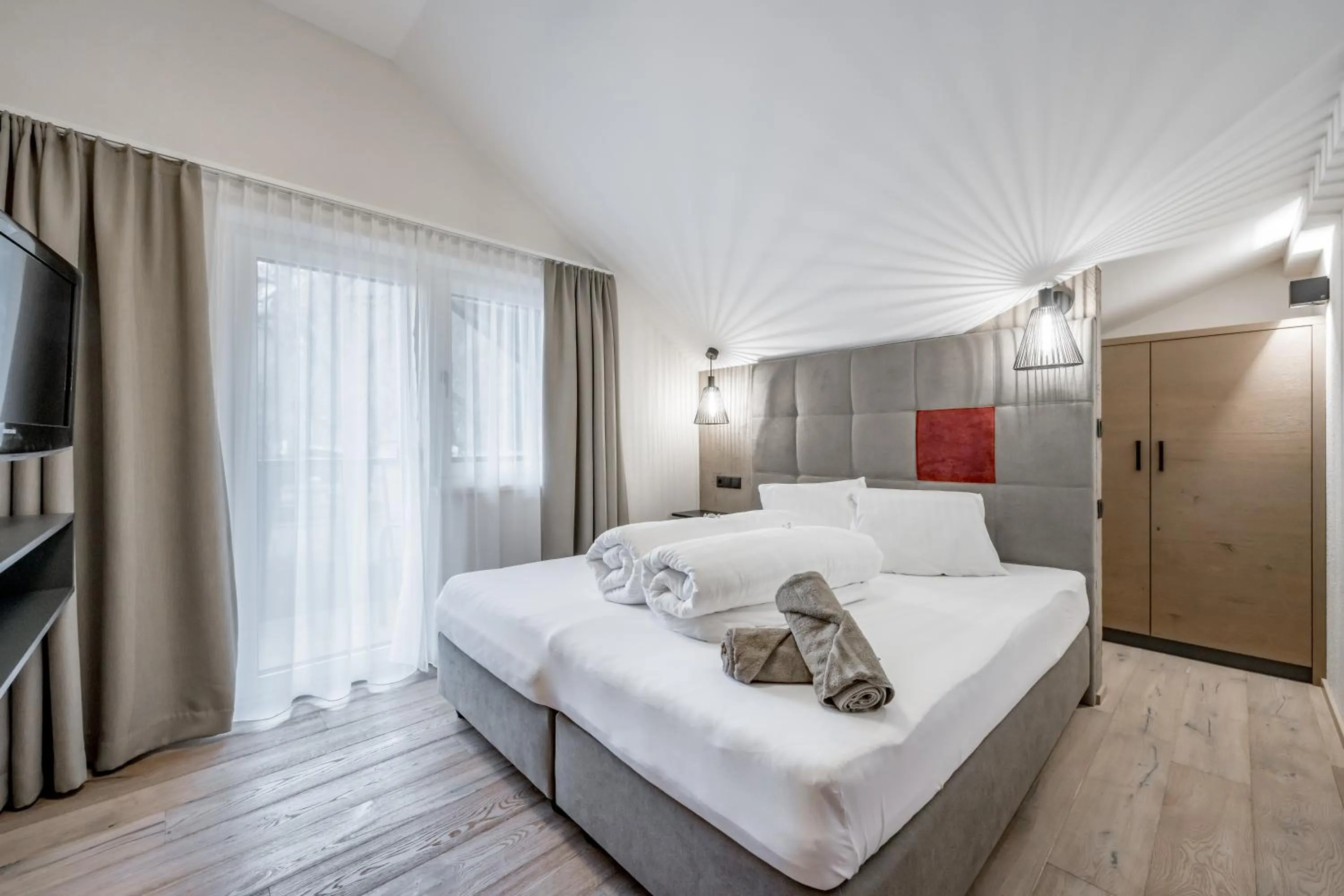 Bedroom, Bed in Appartements Perberschlager