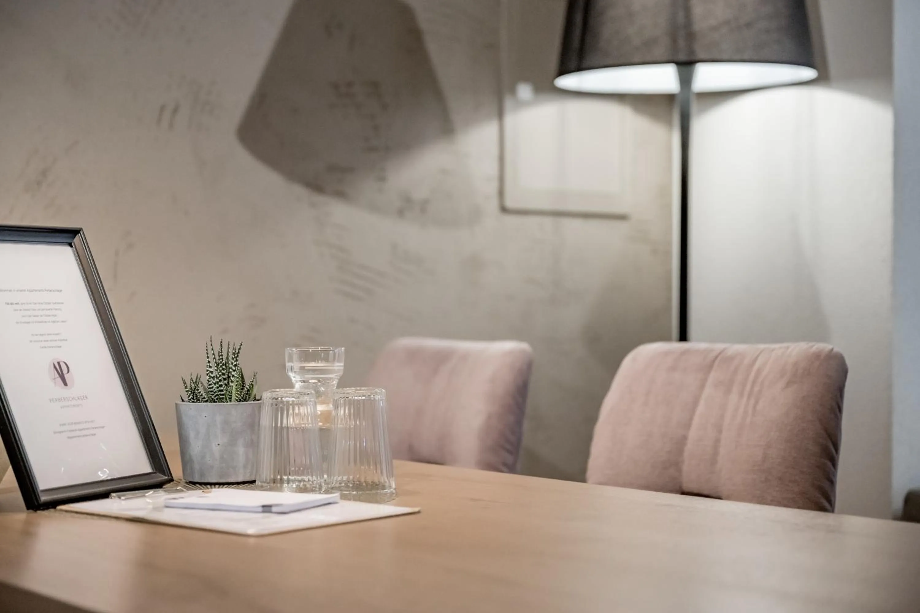 Dining area in Appartements Perberschlager