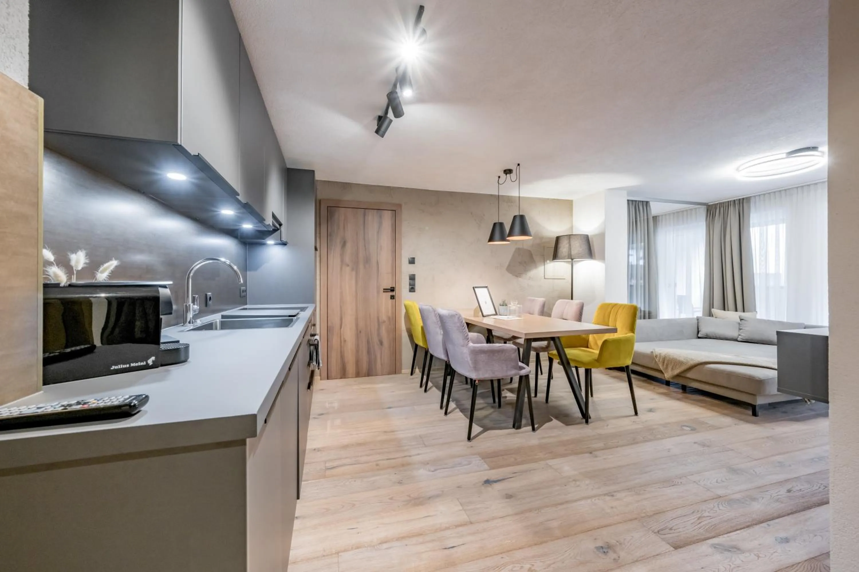 kitchen in Appartements Perberschlager