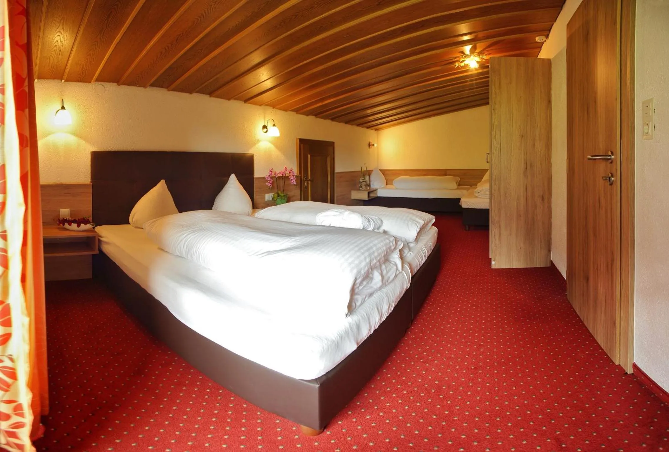 Bedroom, Bed in Kinderhotel Lärchenhof