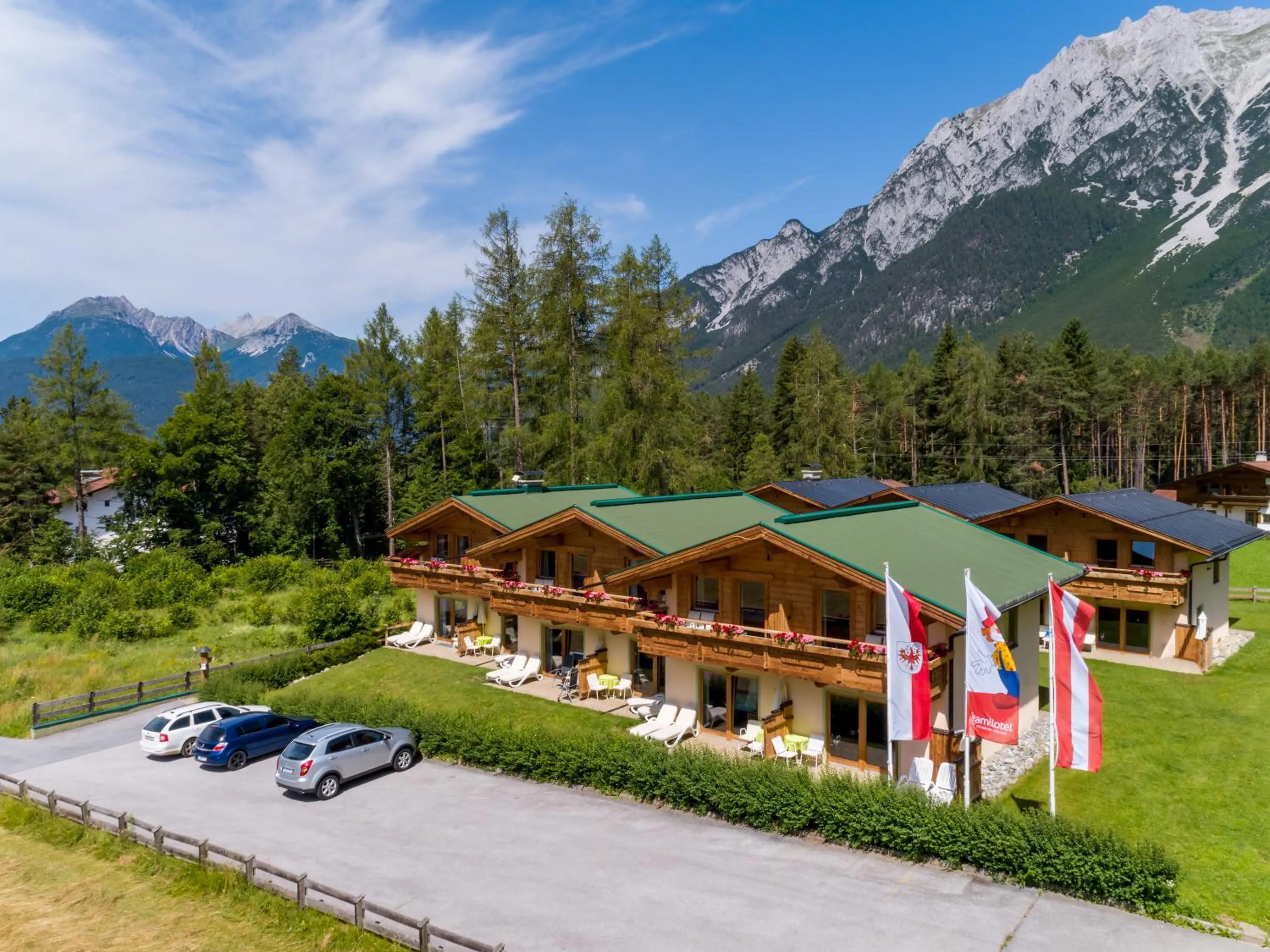 Property building in Kinderhotel Lärchenhof