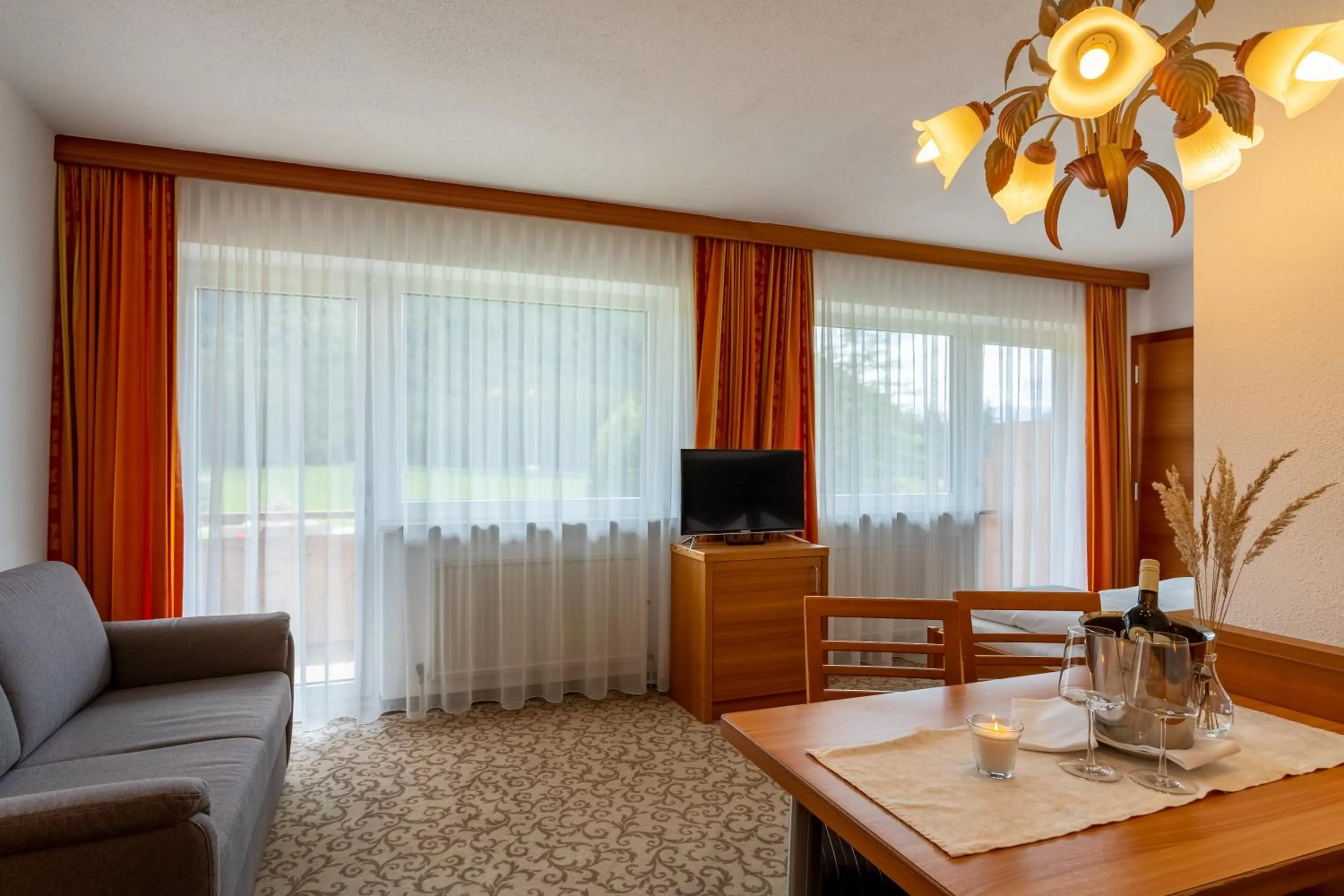 Living room in Kinderhotel Lärchenhof