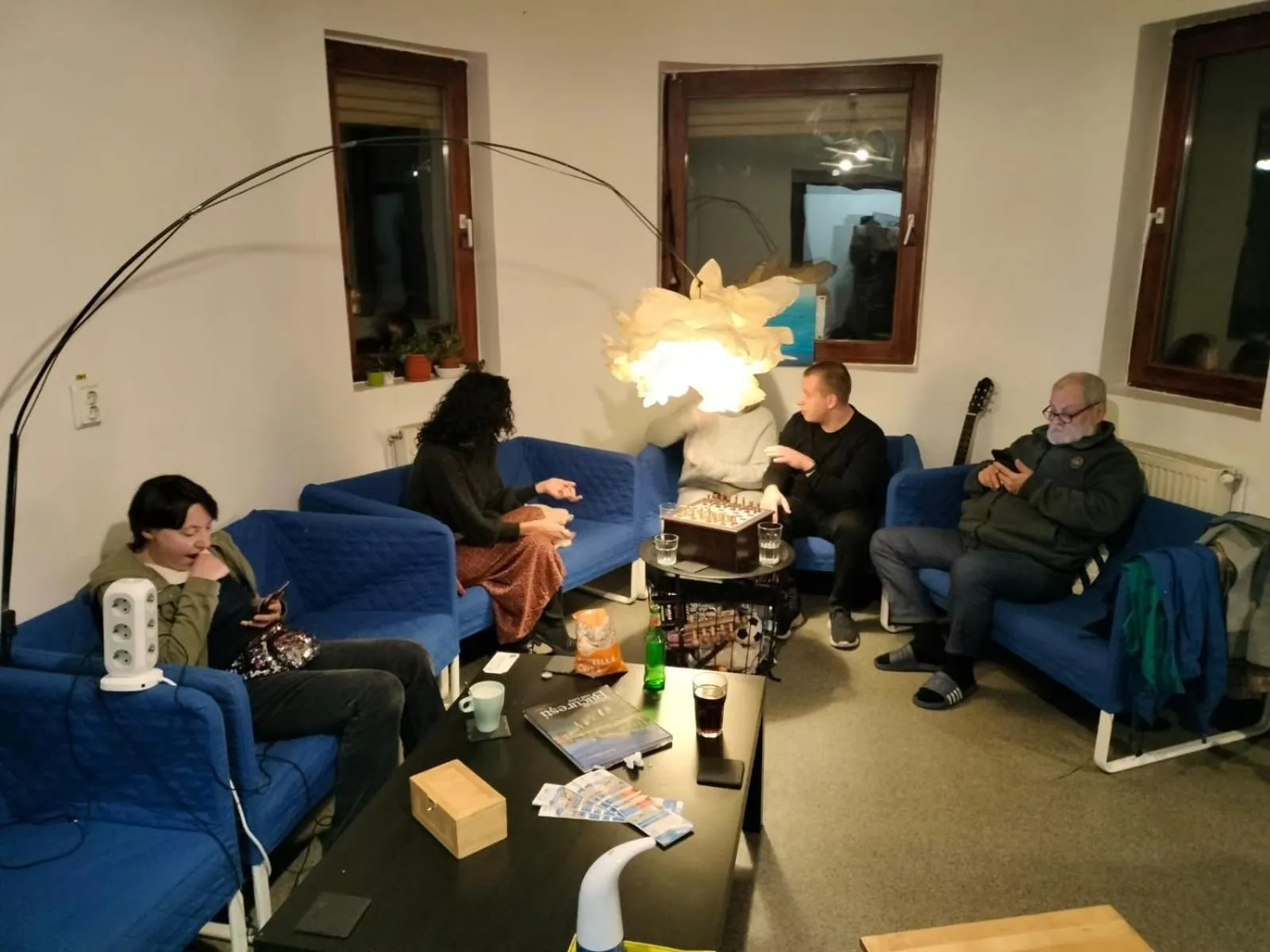 People in Popcorn Hostel