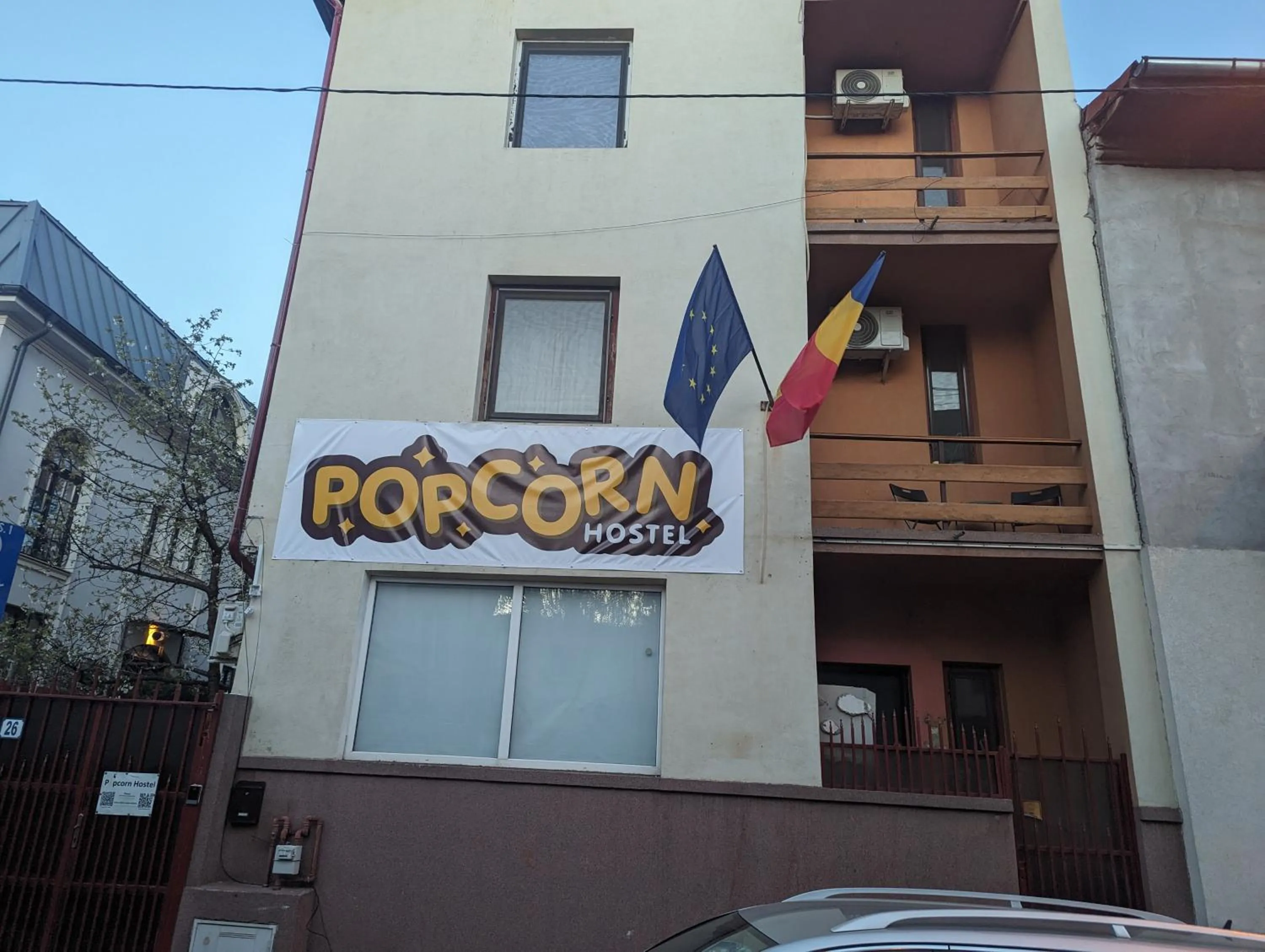 Property building in Popcorn Hostel