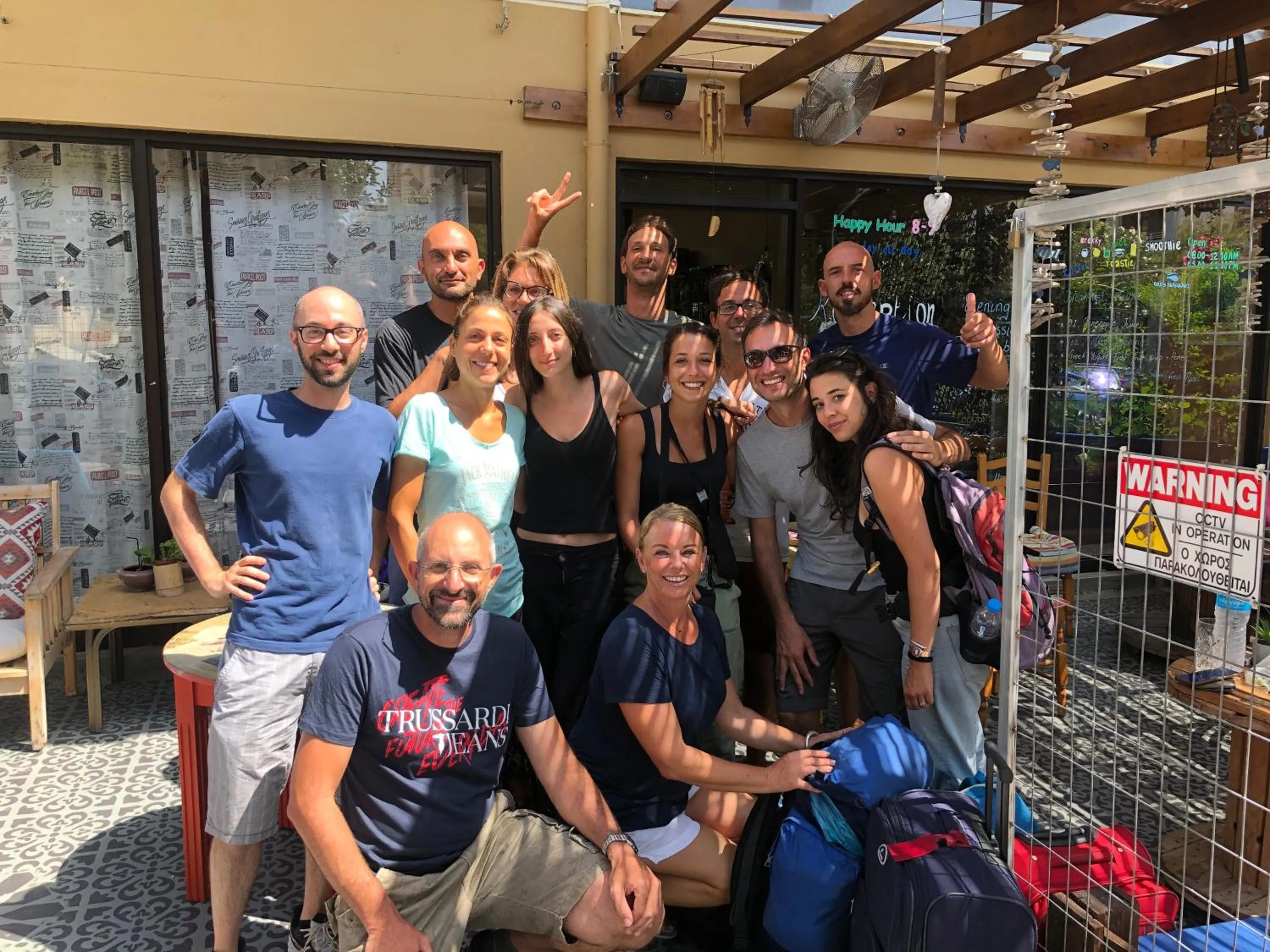 Lobby or reception in Rhodes Backpackers Boutique Hostel and Apartments