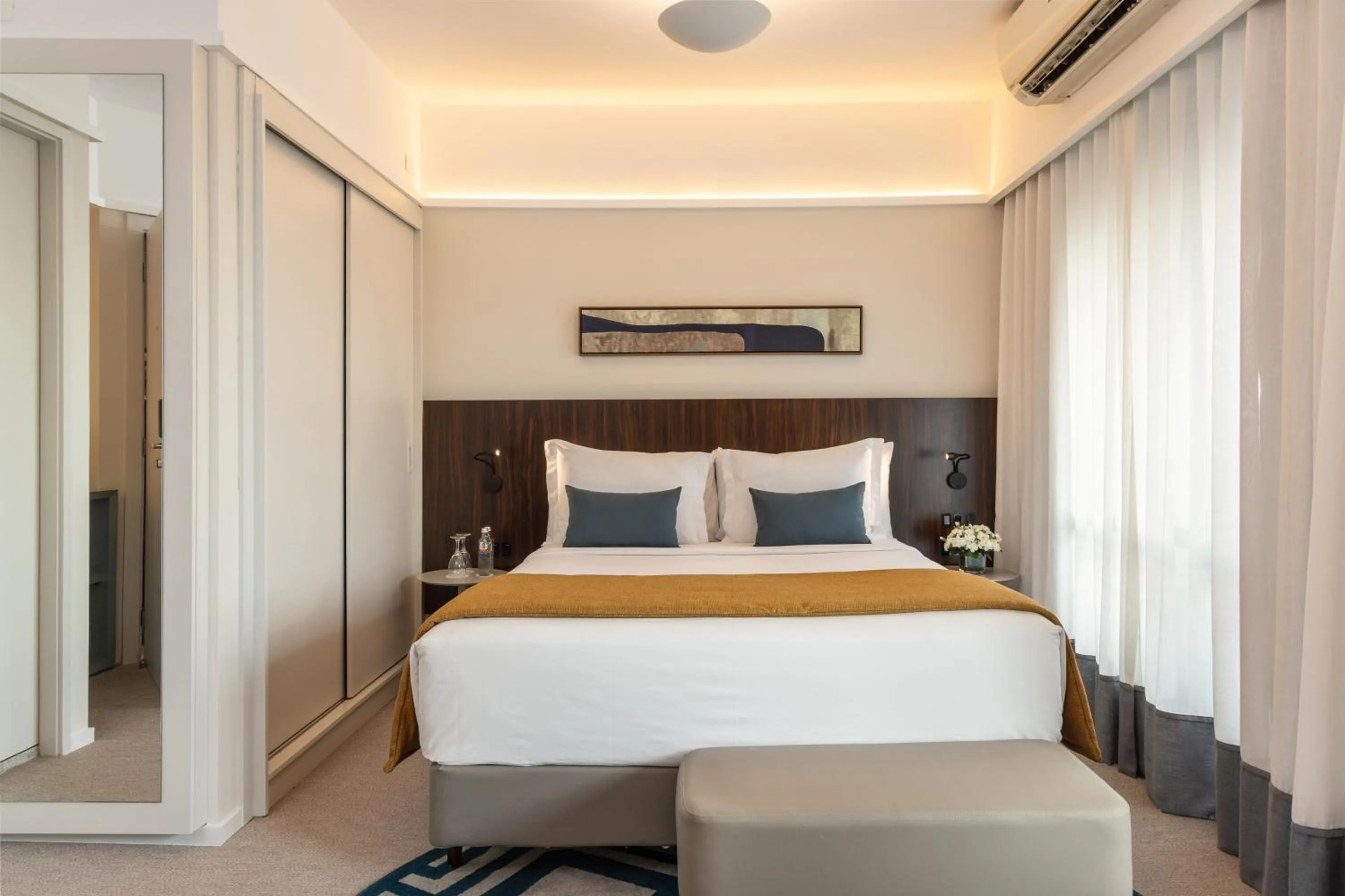 Bed in Blue Tree Premium Paulista