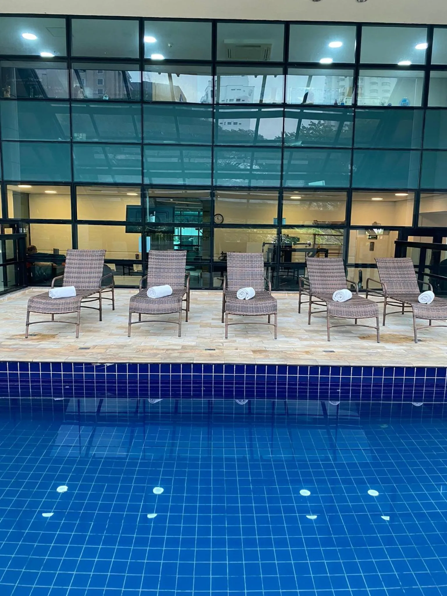 Swimming pool in Blue Tree Premium Paulista