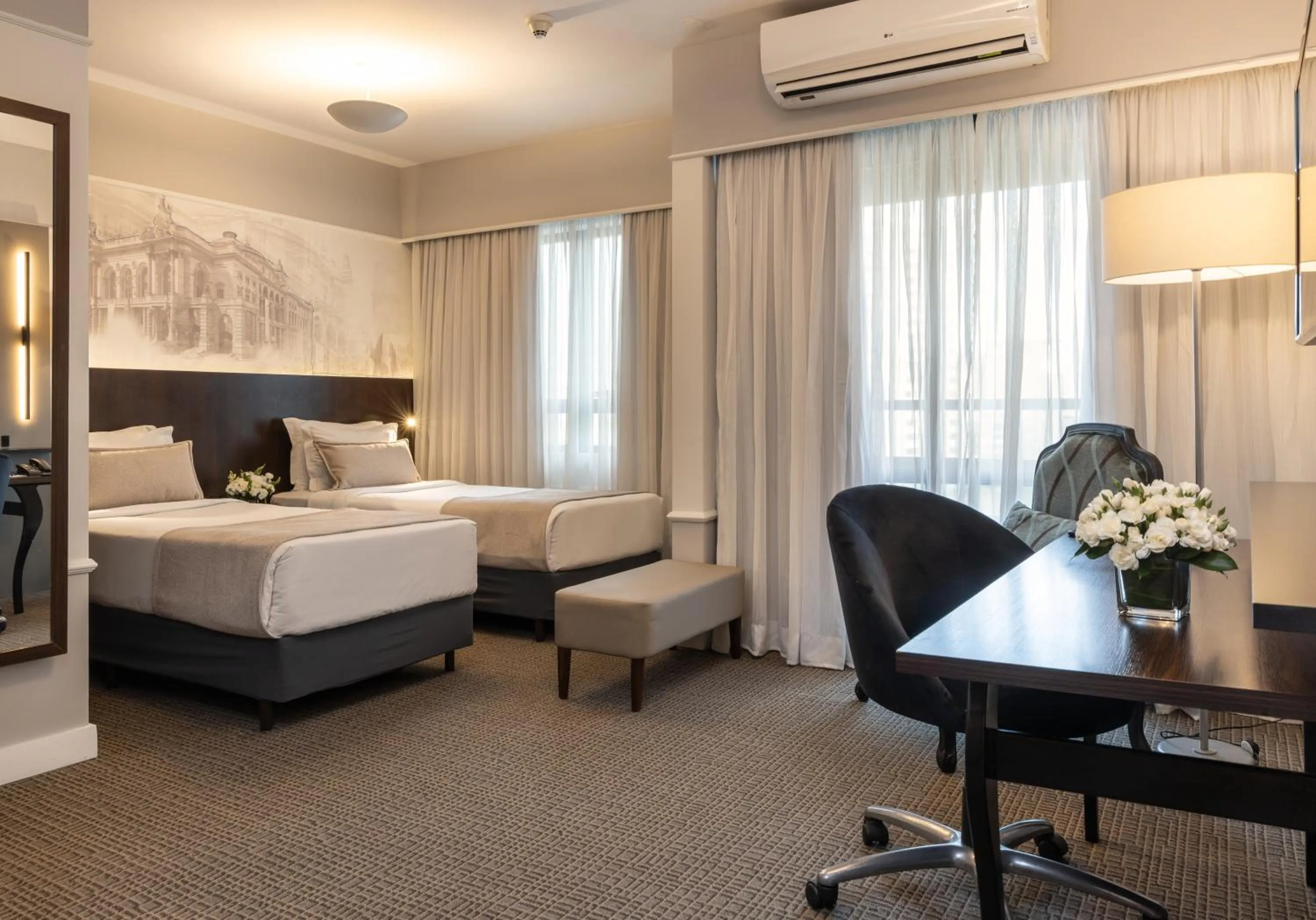 Bed in Blue Tree Premium Paulista