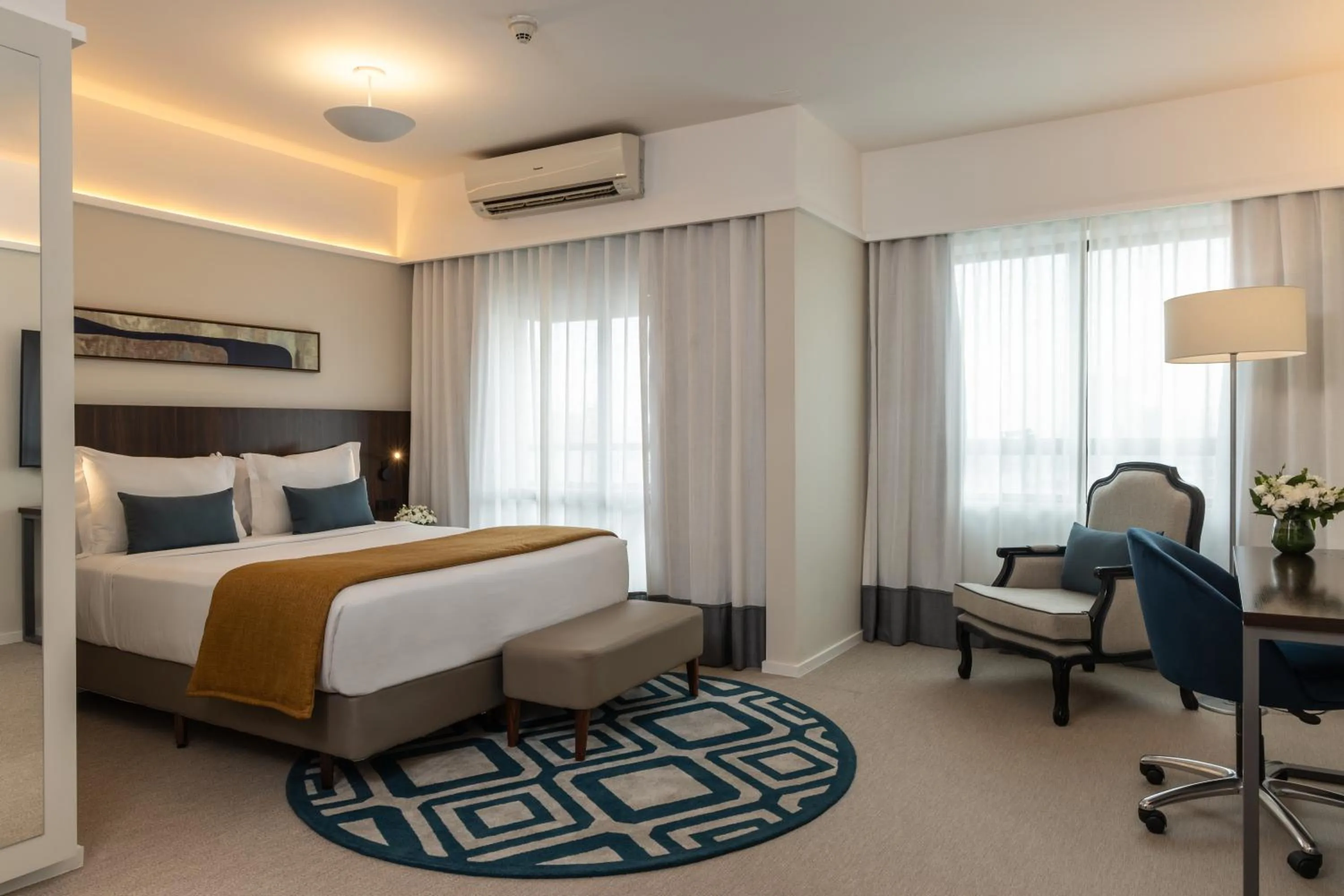 Bed in Blue Tree Premium Paulista