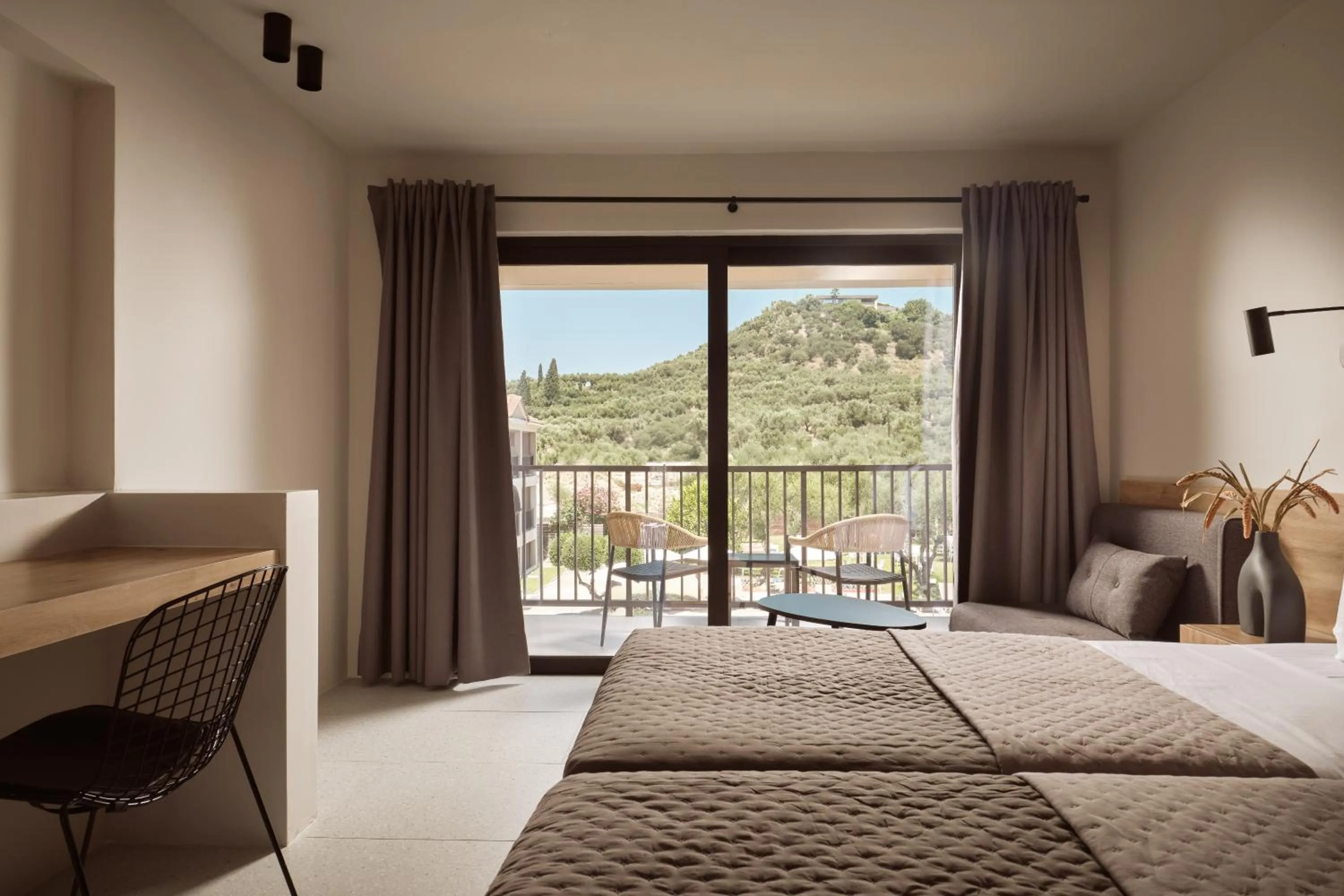 Bed in Filoxenia Hotel Zakynthos