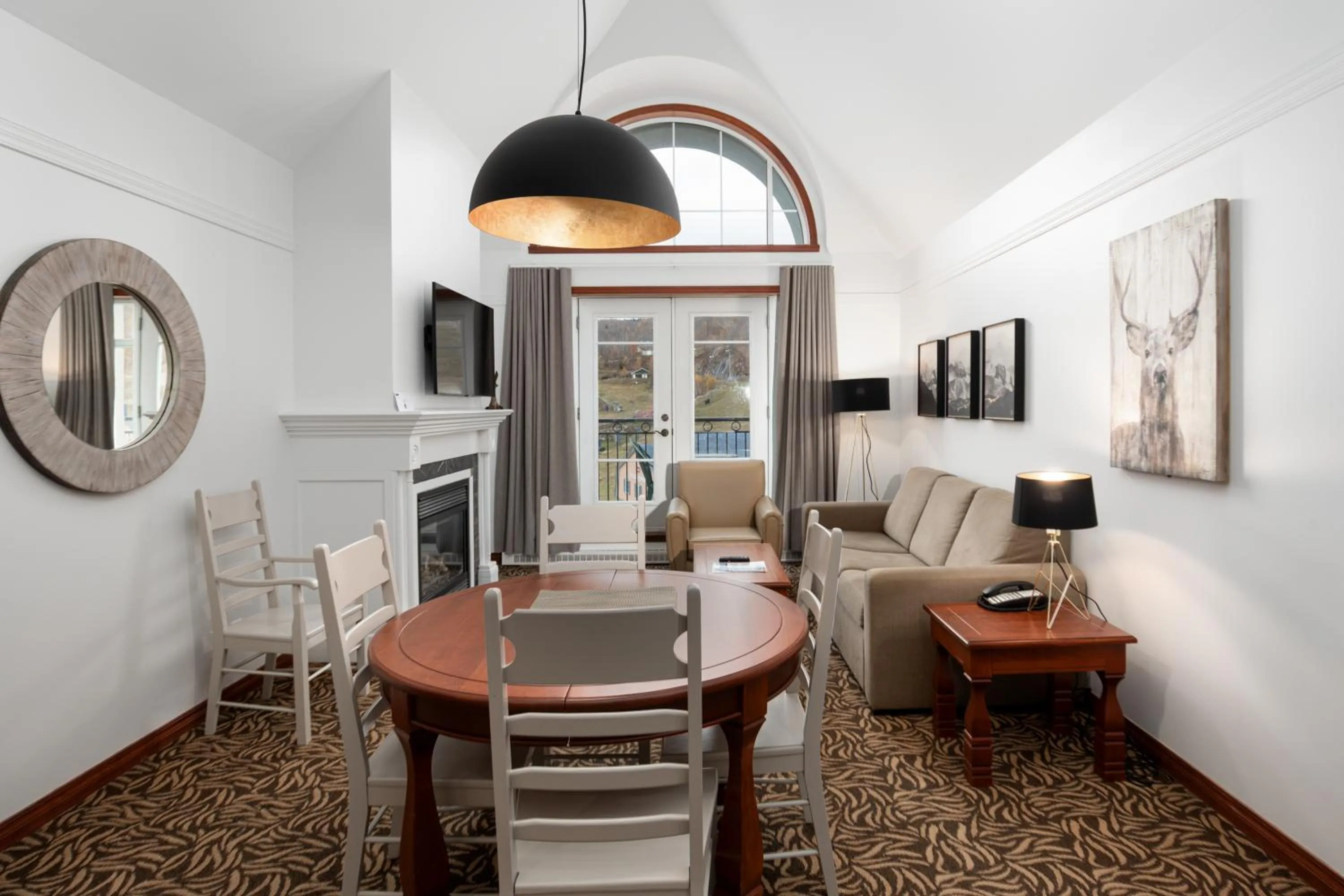 Living room in Sommet Des Neiges