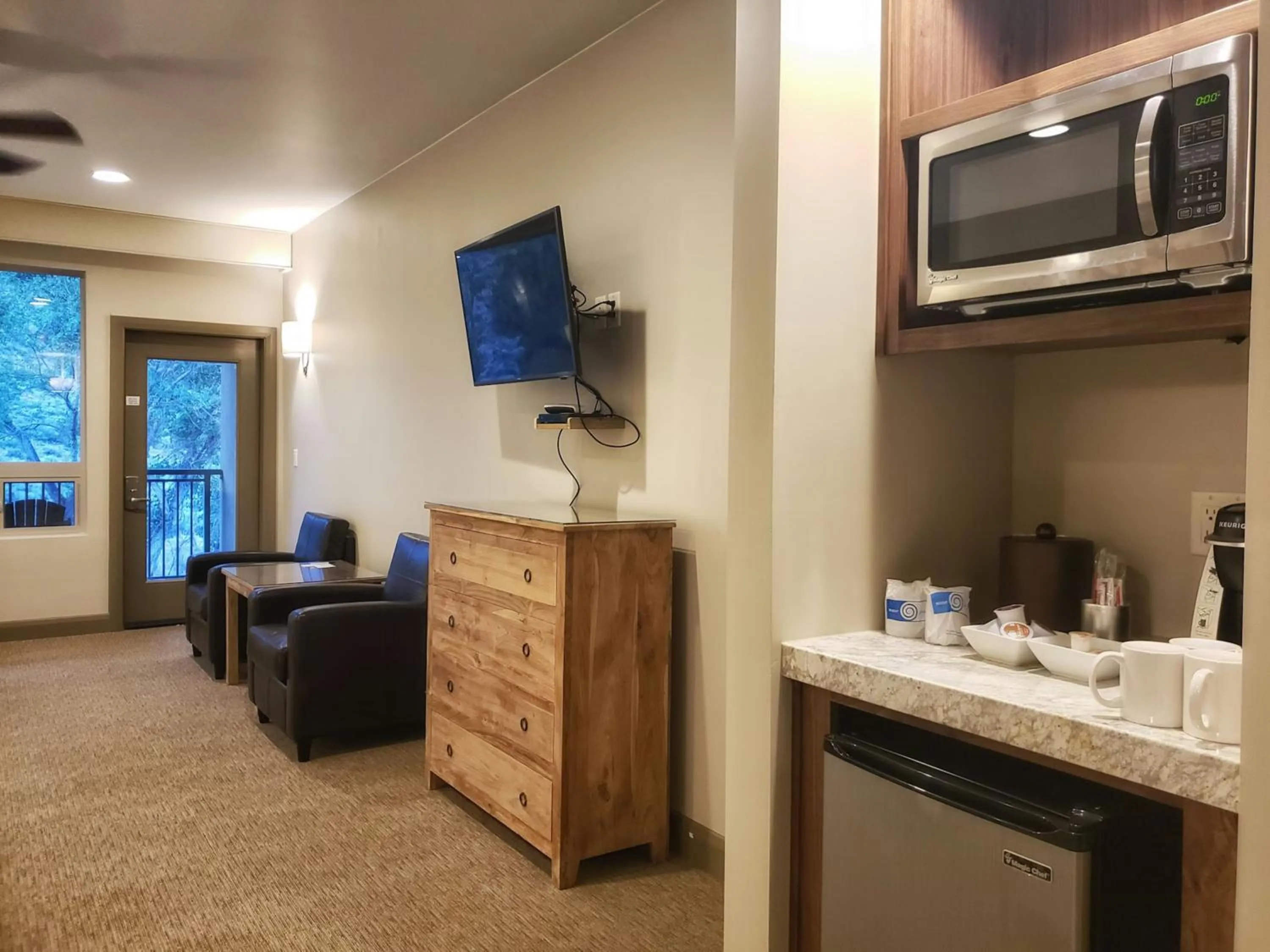 Bedroom in Driftwood Lodge