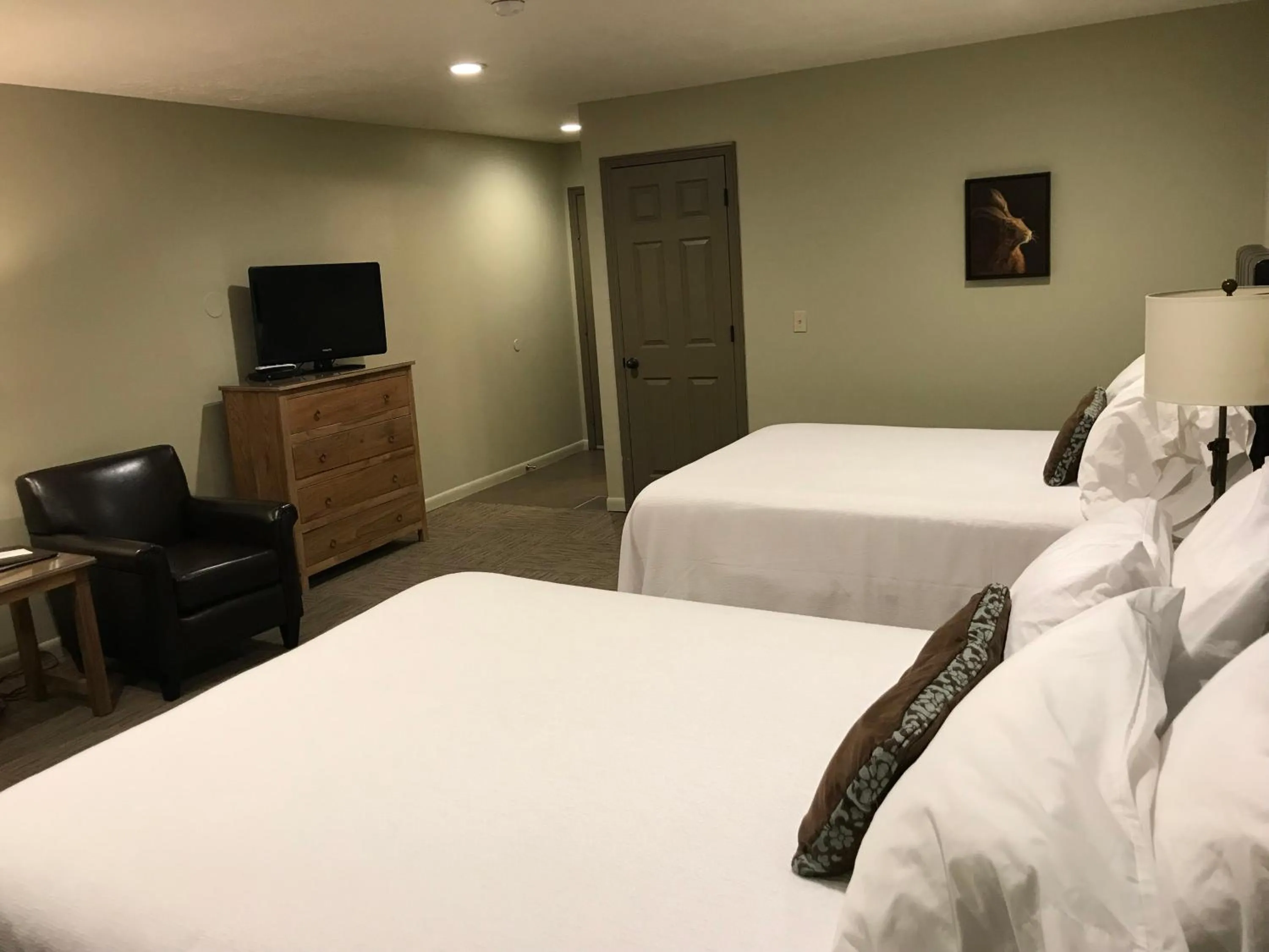 Photo of the whole room, Bed in Driftwood Lodge