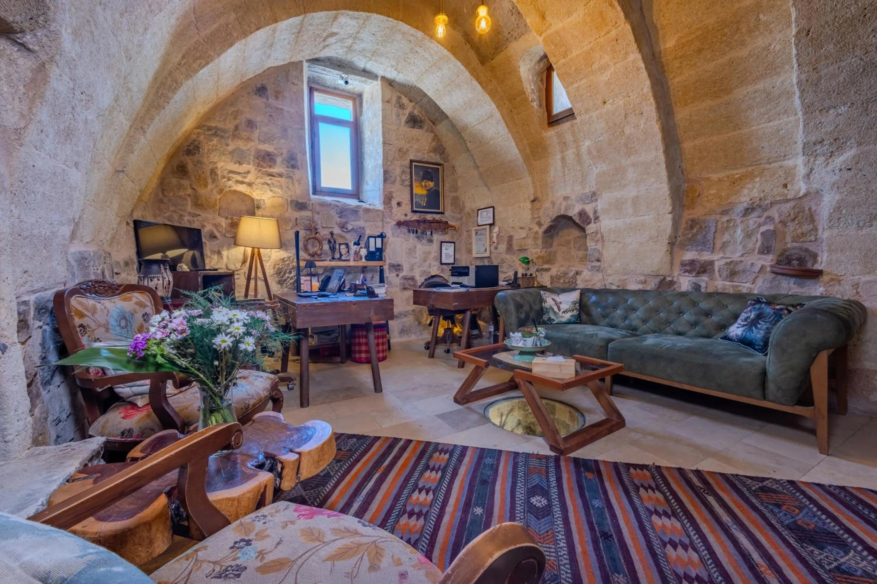 Lobby or reception in Eyes Of Cappadocia Cave Hotel