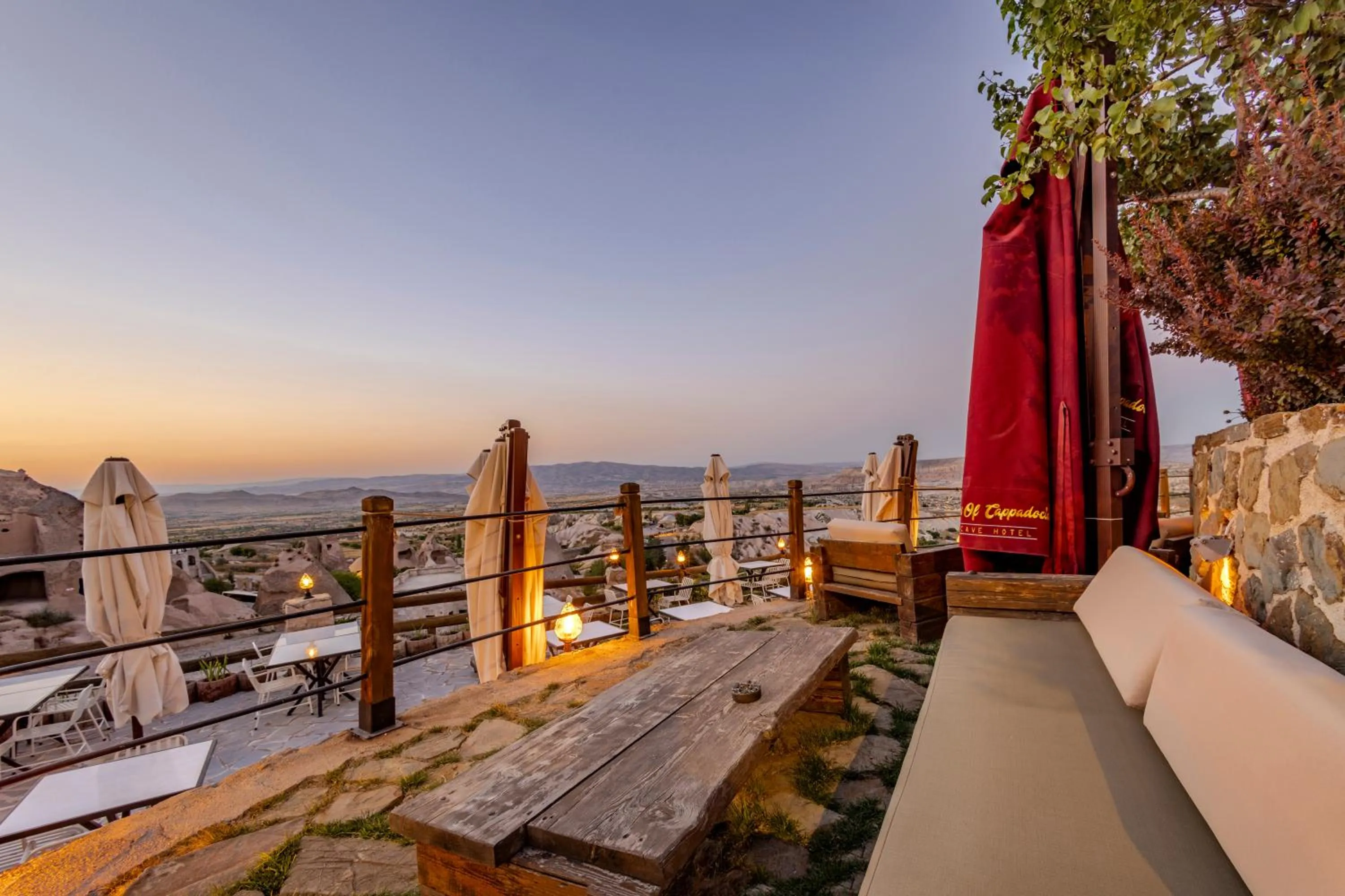 Patio in Eyes Of Cappadocia Cave Hotel