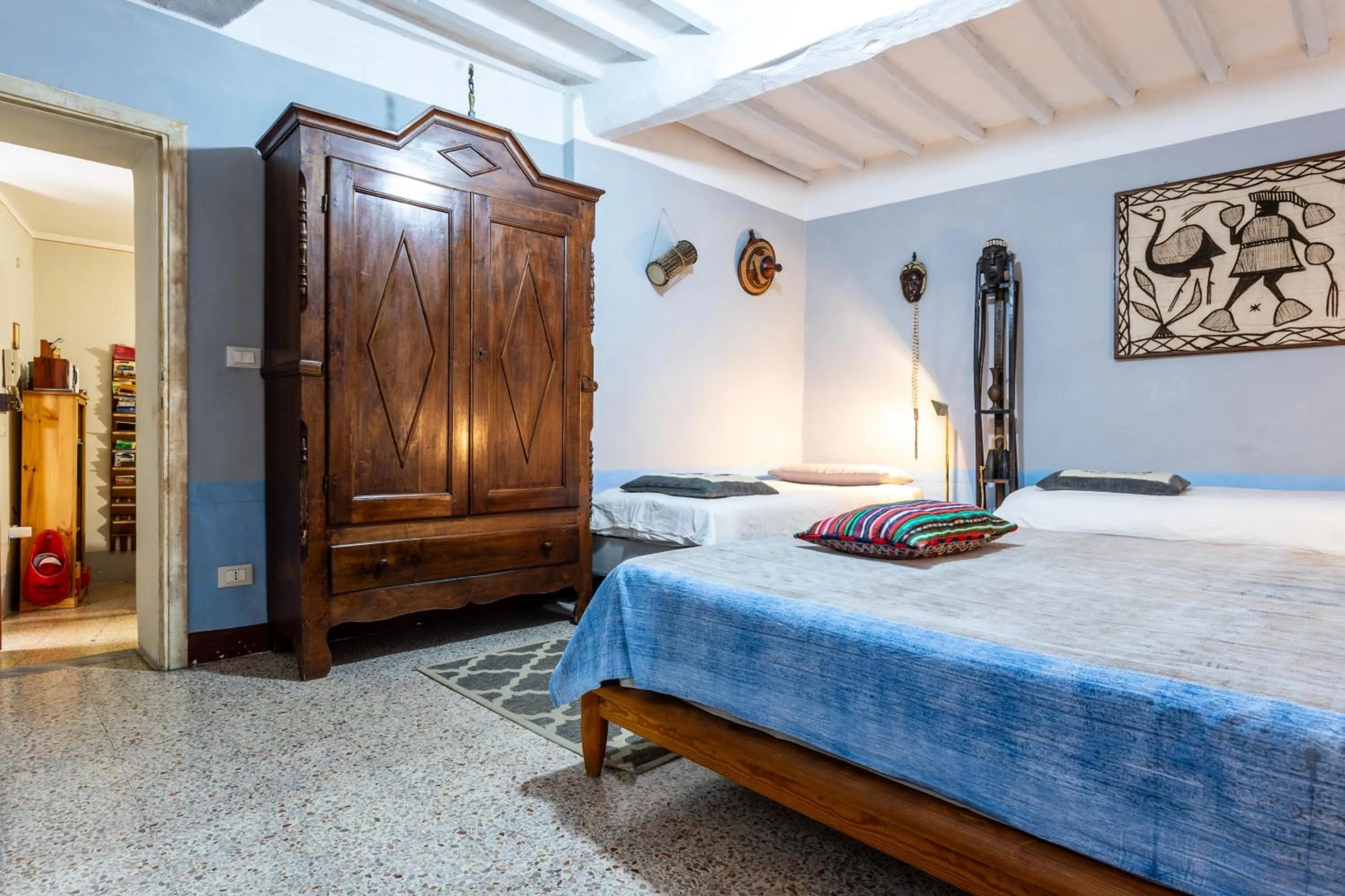 Bedroom, Bed in Le Cisterne B&B