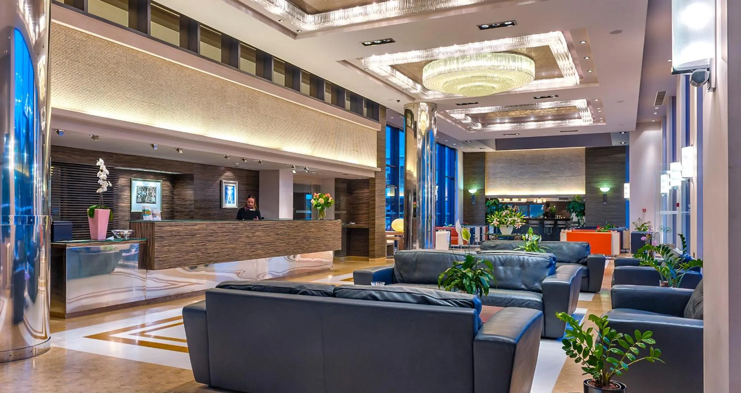 Lobby or reception in Porto Platanias Beach Resort & Spa