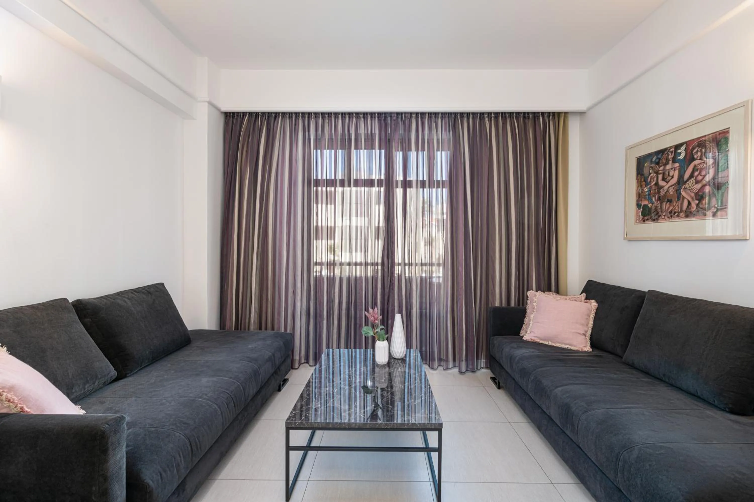 Living room in Porto Platanias Beach Resort & Spa