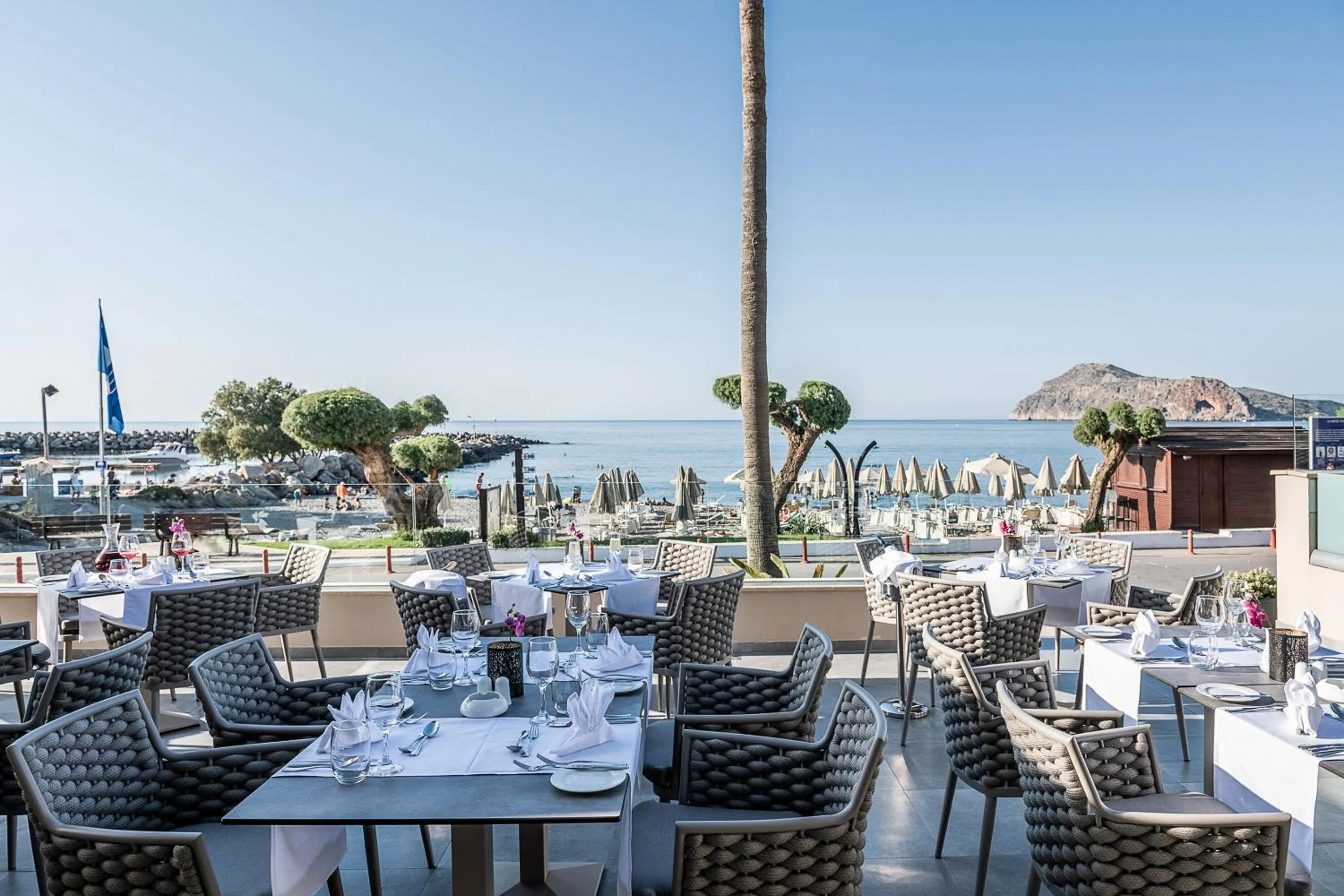 Restaurant/places to eat in Porto Platanias Beach Resort & Spa