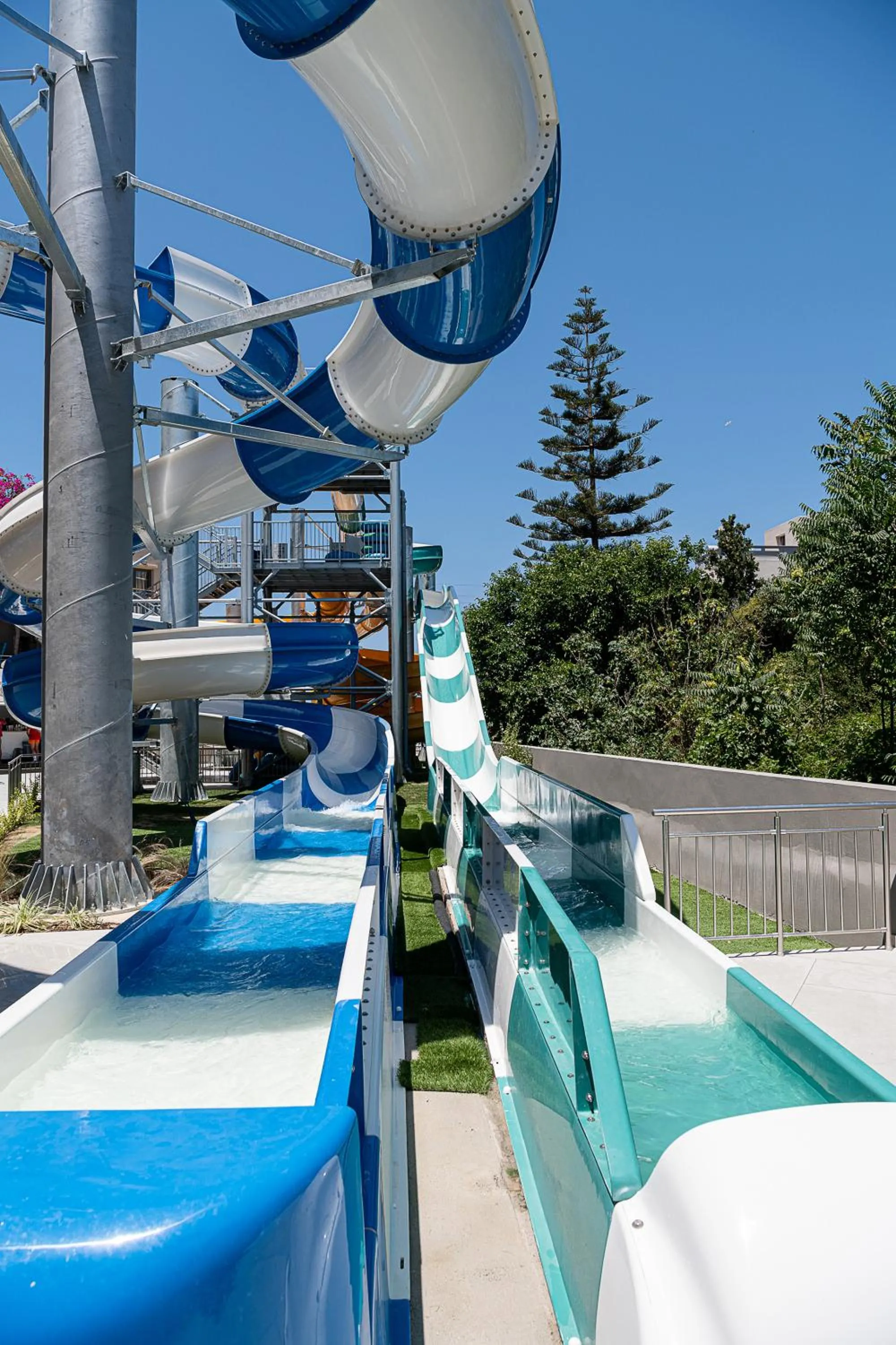 Aqua park in Porto Platanias Beach Resort & Spa