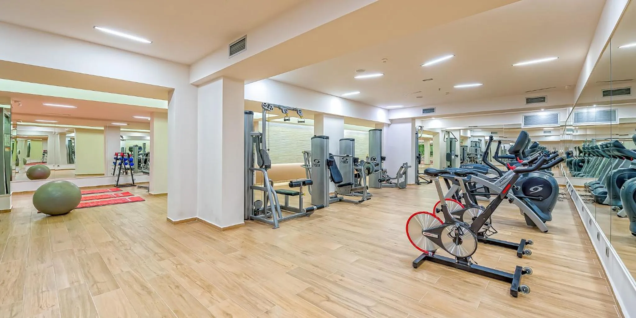 Fitness centre/facilities in Porto Platanias Beach Resort & Spa