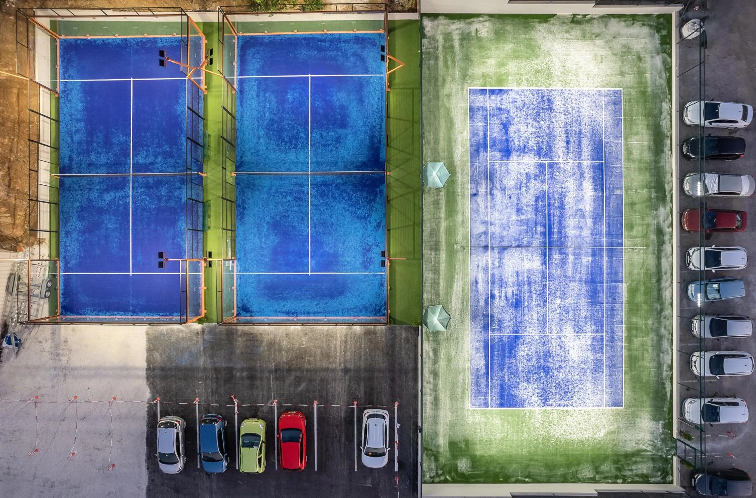 Tennis court in Porto Platanias Beach Resort & Spa