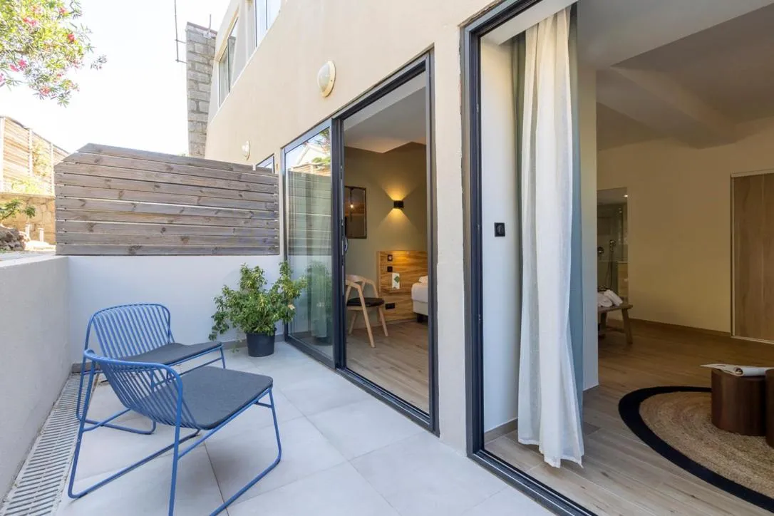 Patio in Auberge Kallisté - Eco Label