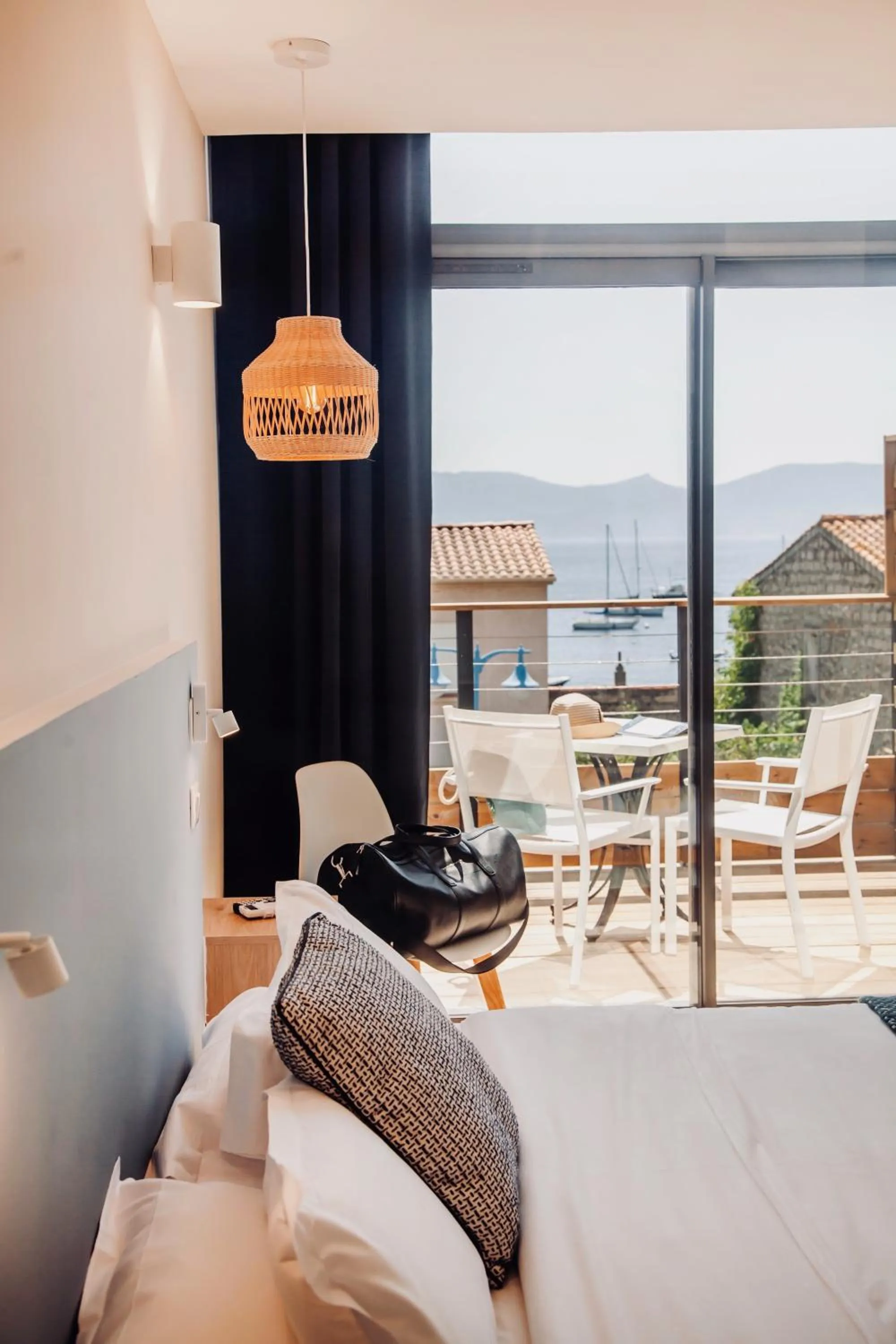 Balcony/Terrace in Auberge Kallisté - Eco Label