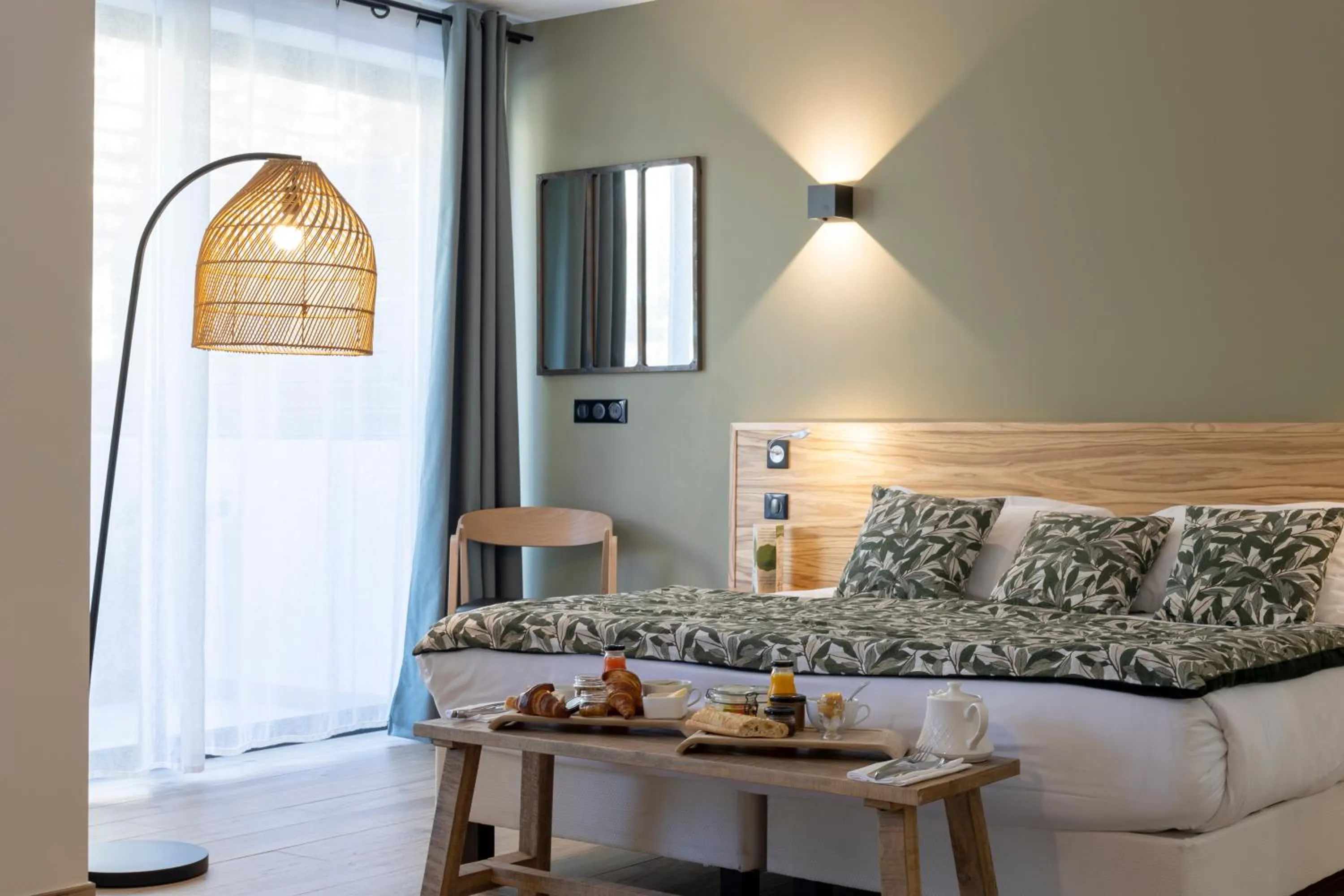 Bed in Auberge Kallisté - Eco Label