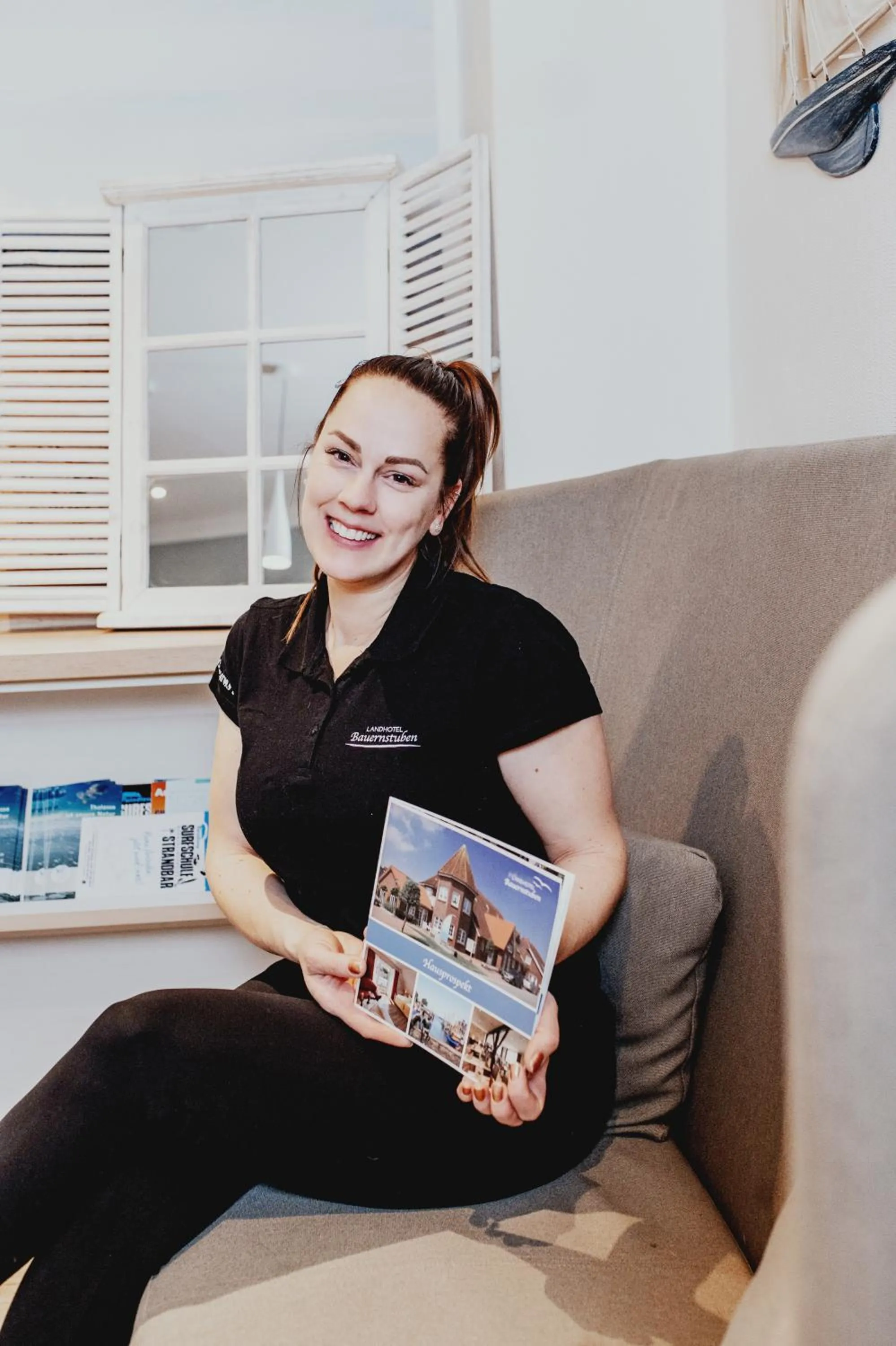 Lobby or reception in Landhotel Esen