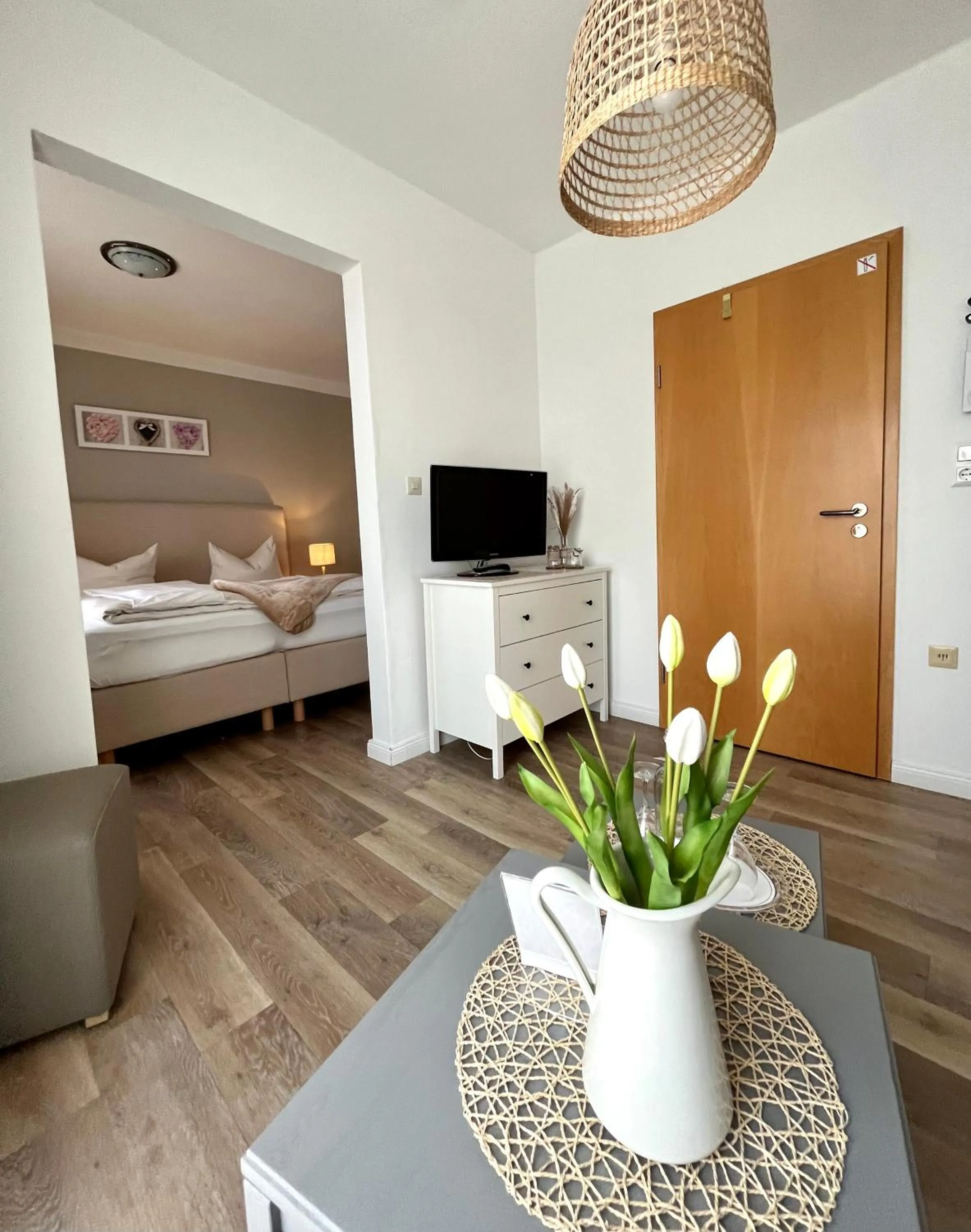 Photo of the whole room, Bed in Landhotel Esen