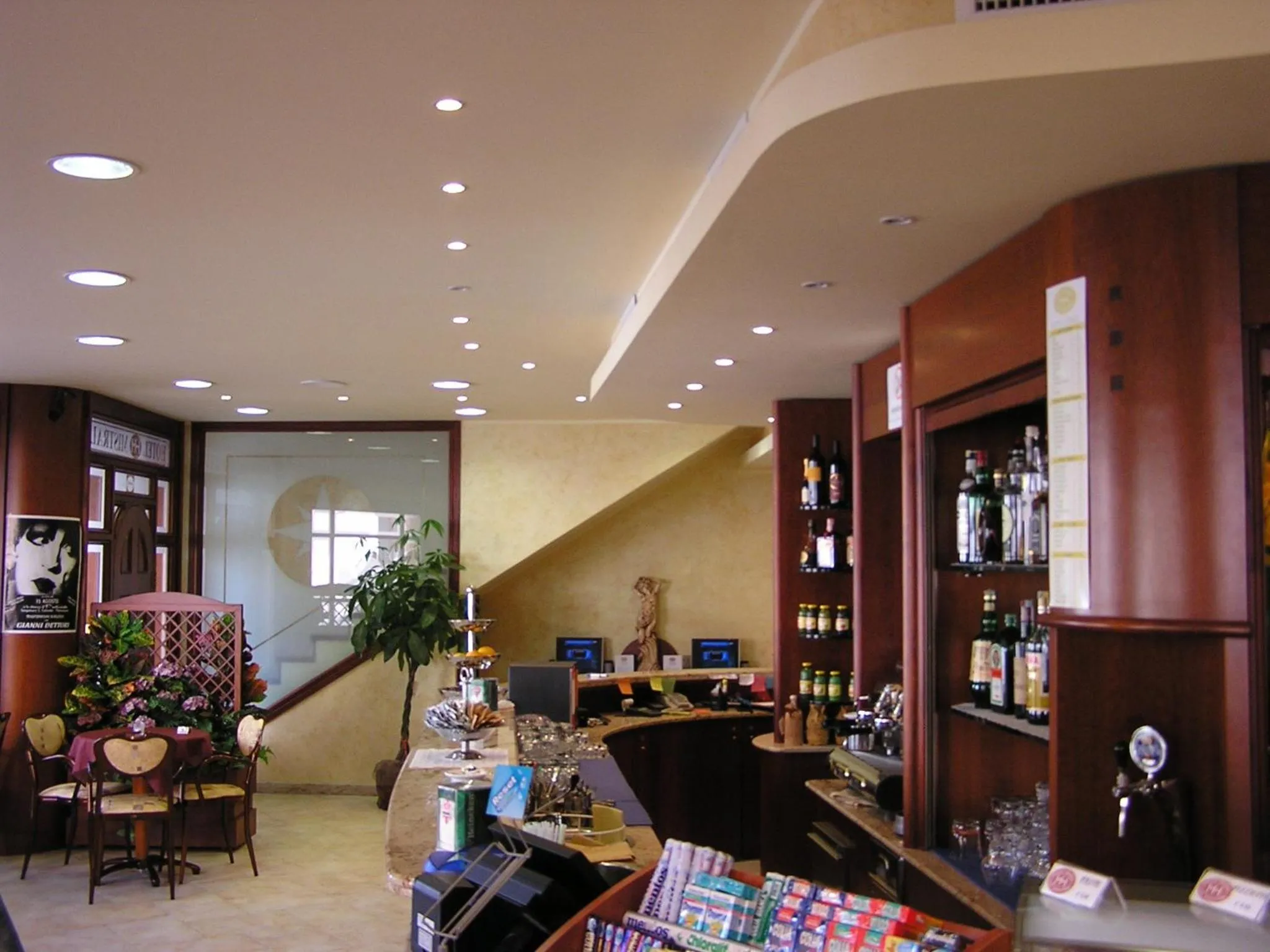 Food and drinks in Hotel Mistral