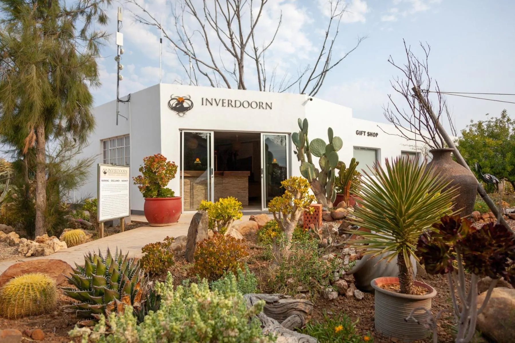 Lobby or reception in Inverdoorn Game Reserve Lodge