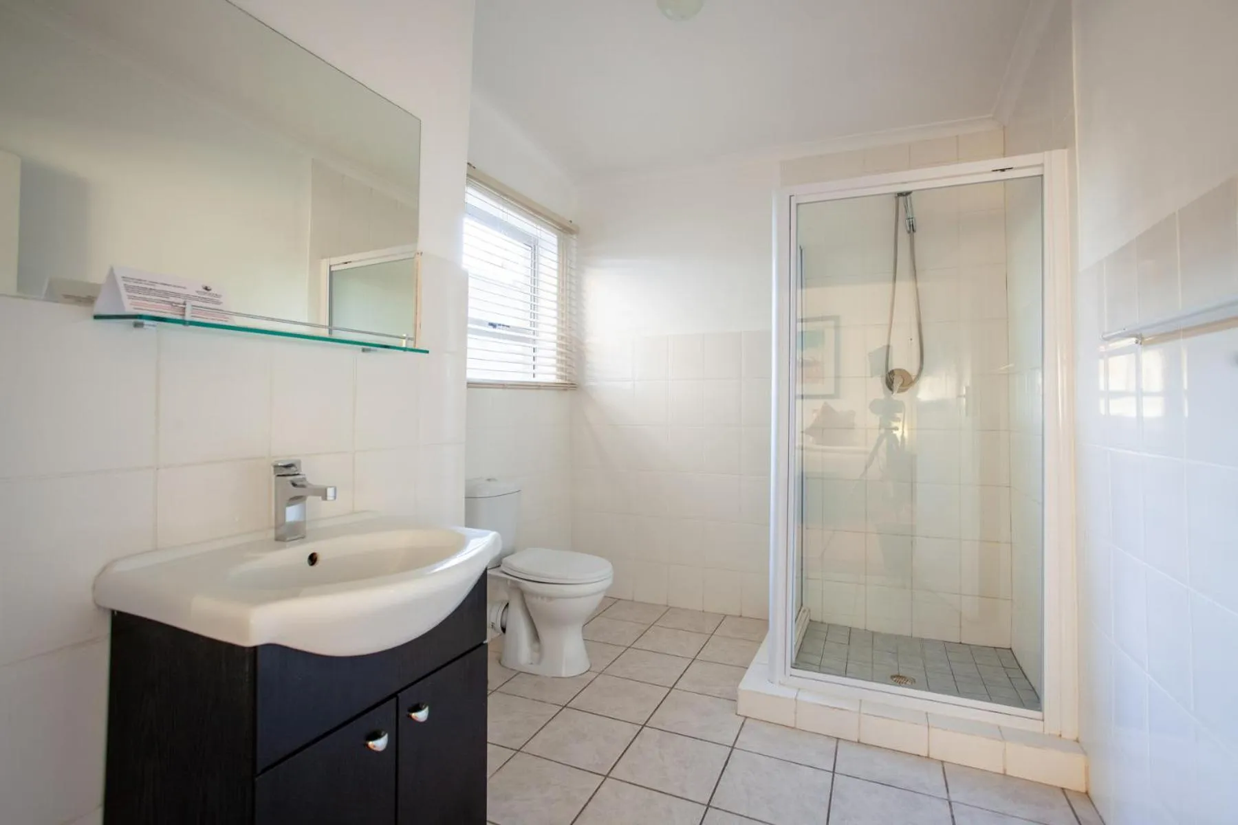 Shower in Inverdoorn Game Reserve Lodge