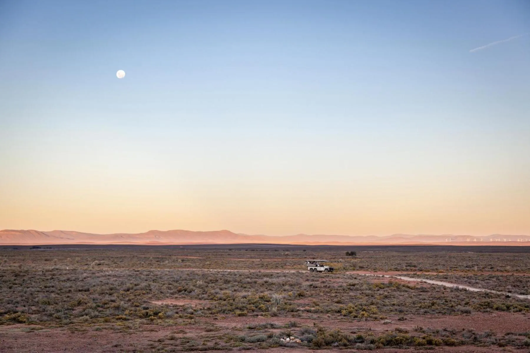 Natural landscape in Inverdoorn Game Reserve Lodge