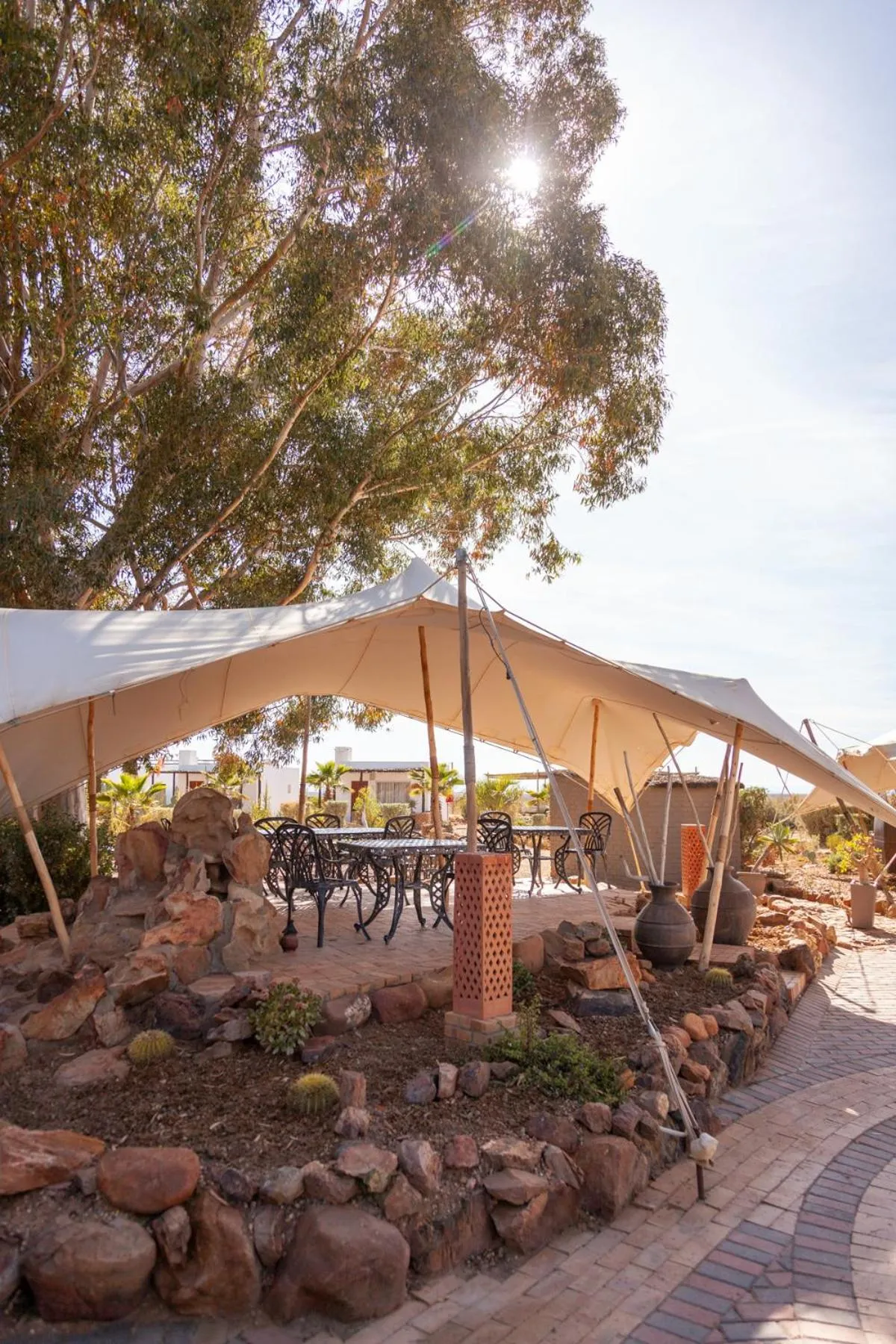 Garden in Inverdoorn Game Reserve Lodge