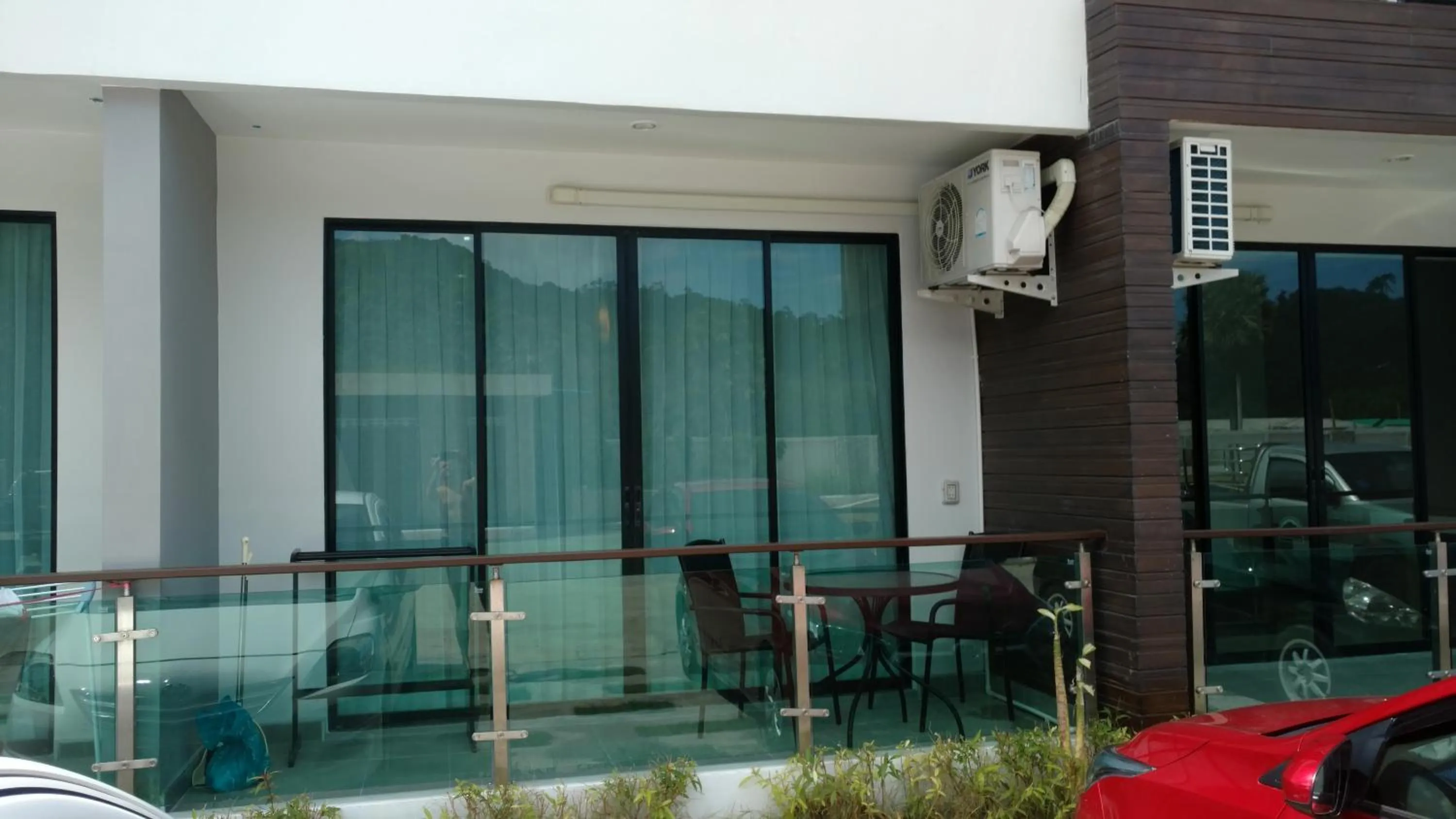Balcony/Terrace in Naithon condominium A-103