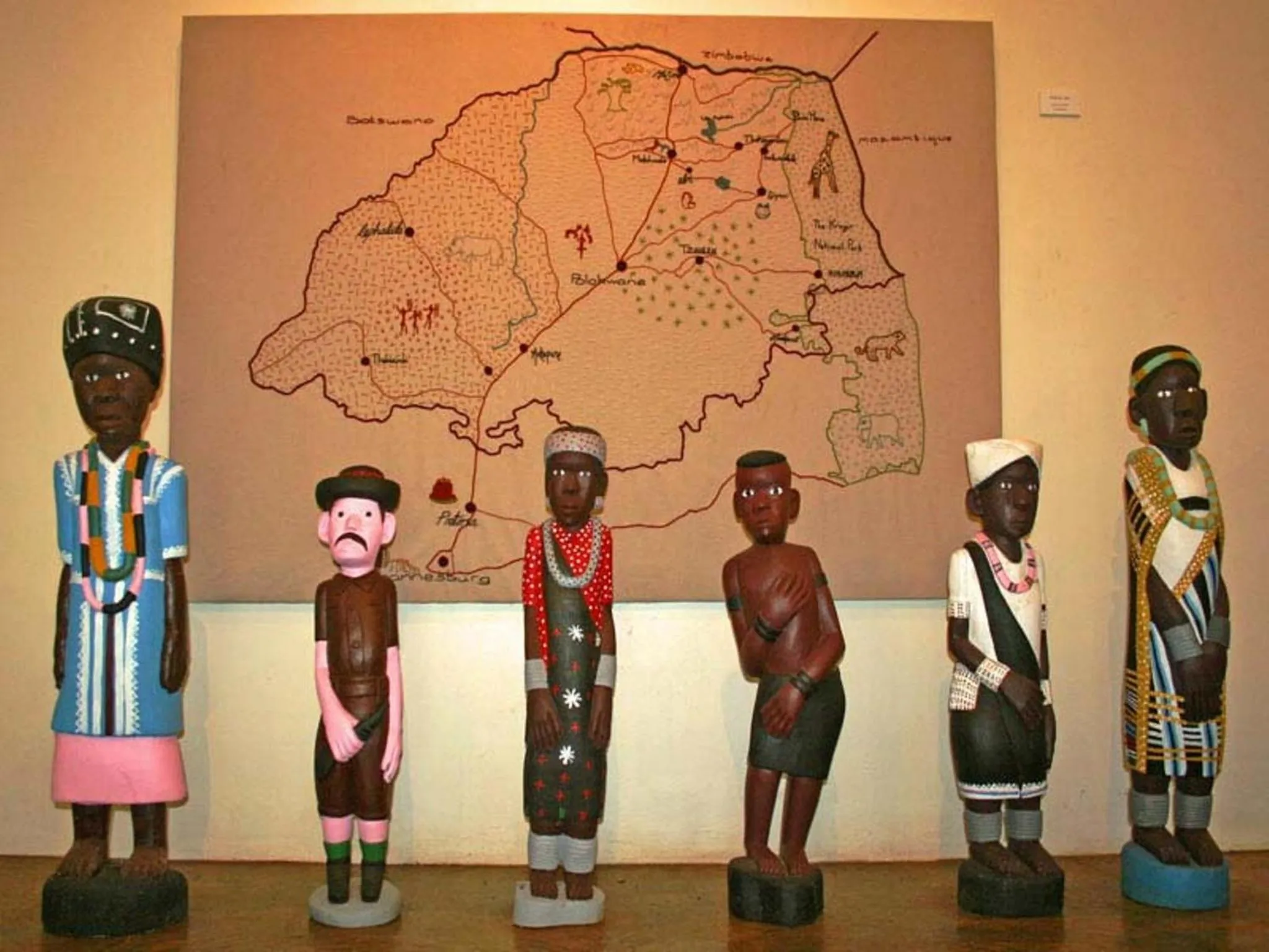 Decorative detail in Madi a Thavha Mountain Lodge