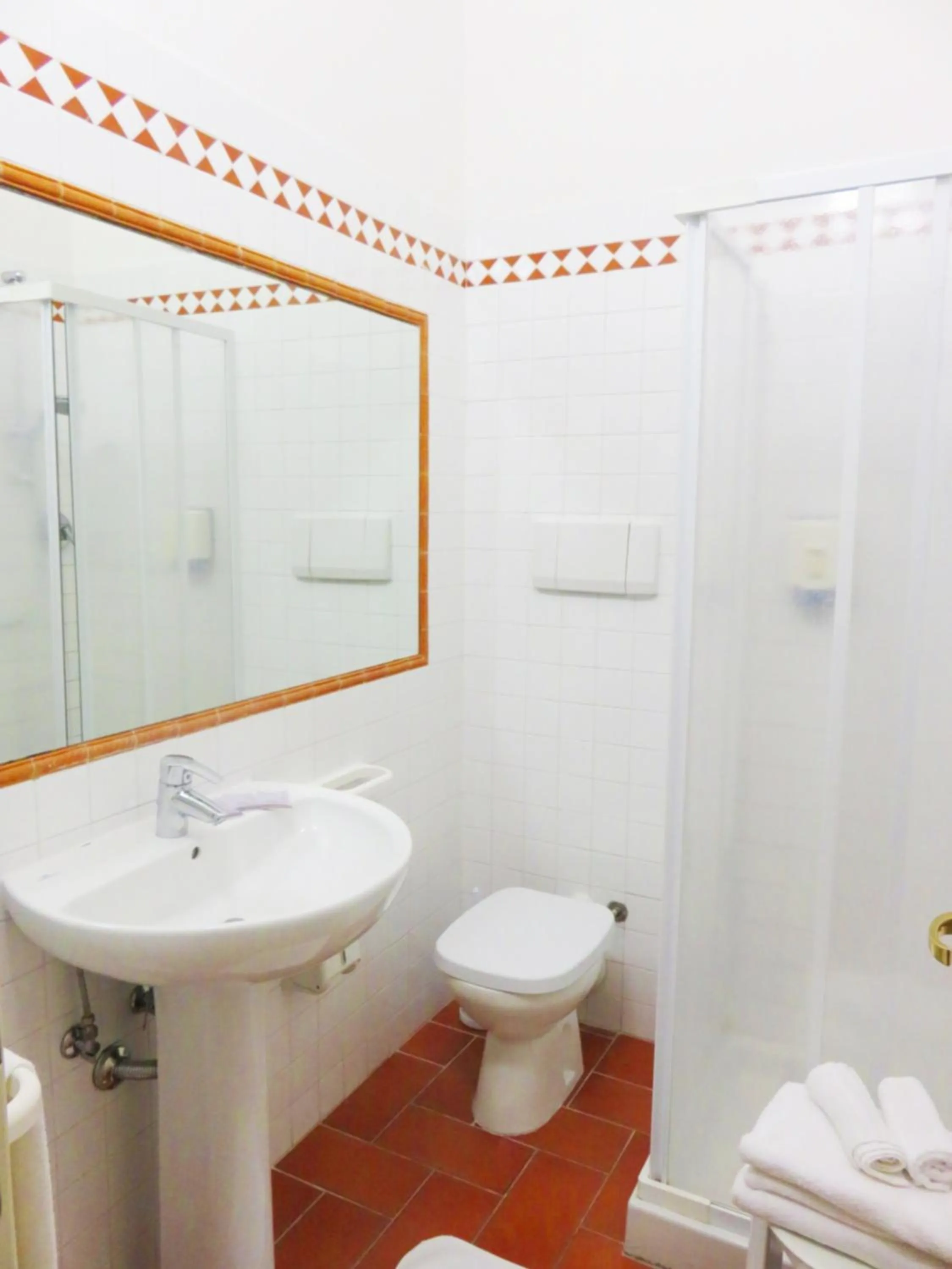 Bathroom in Castello Cortevecchio